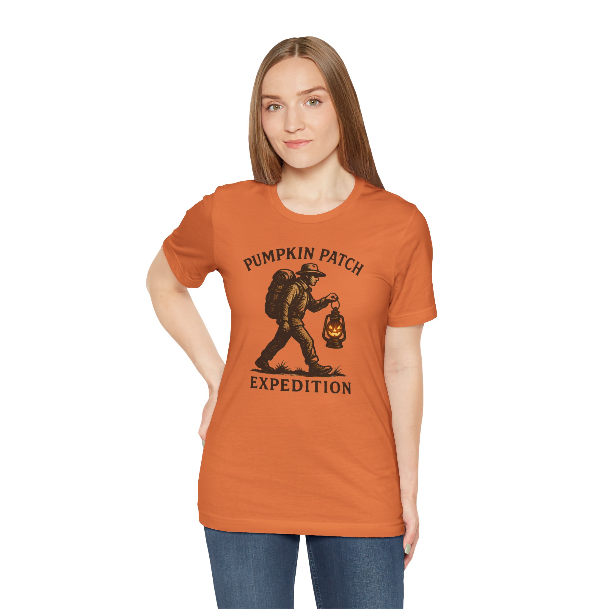 Halloween Graphic Tee Adventure - Pumpkin Patch Expedition - Destination Unknown