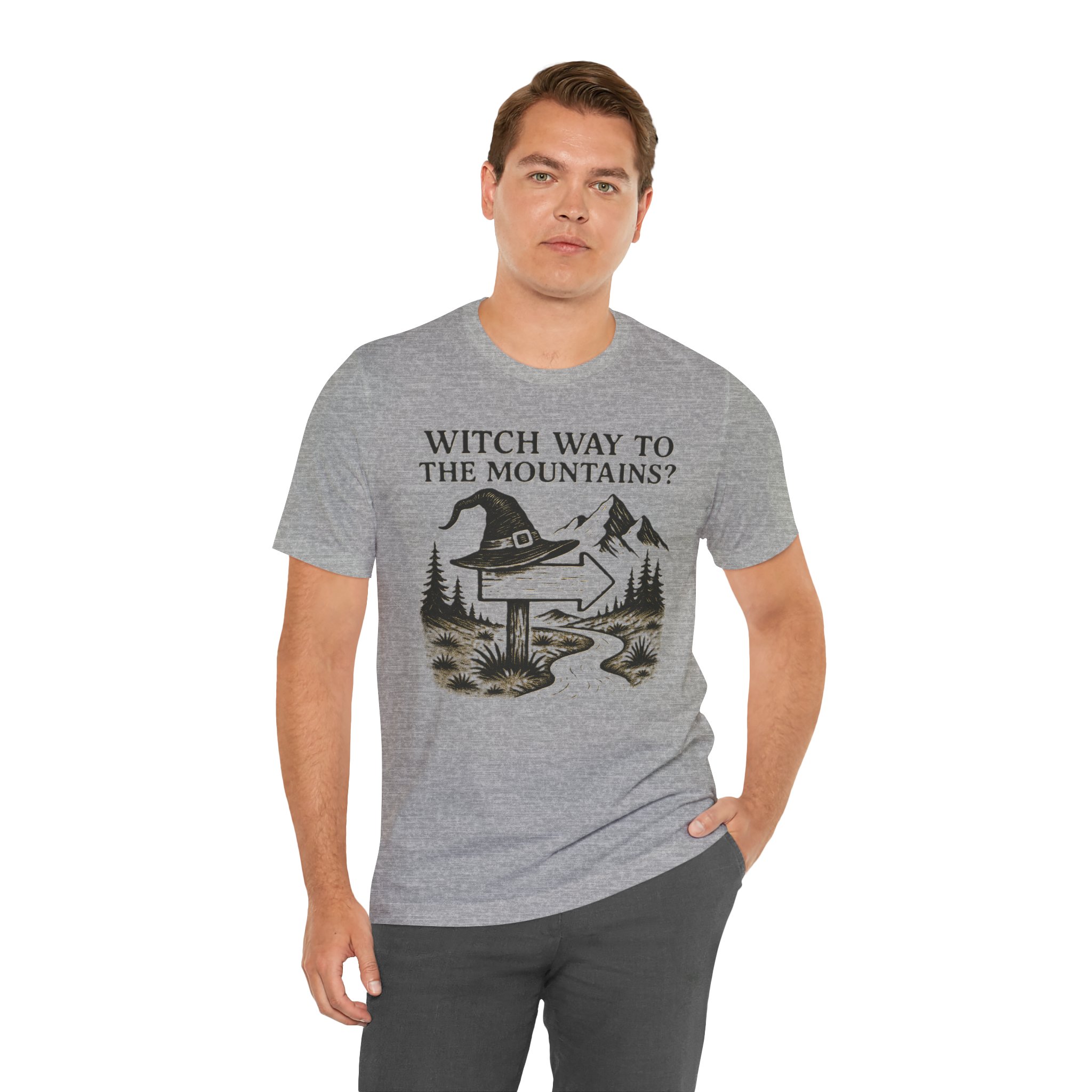 Halloween Graphic Tee Adventure - Witch Way to the Mountains - Destination Unknown - Image 52
