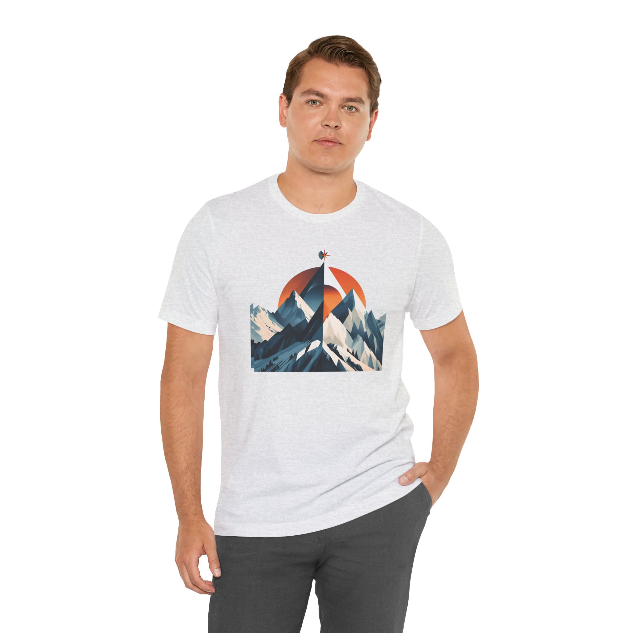 Mountain Compass Graphic Tee - Destination Unknown Tee - Image 23