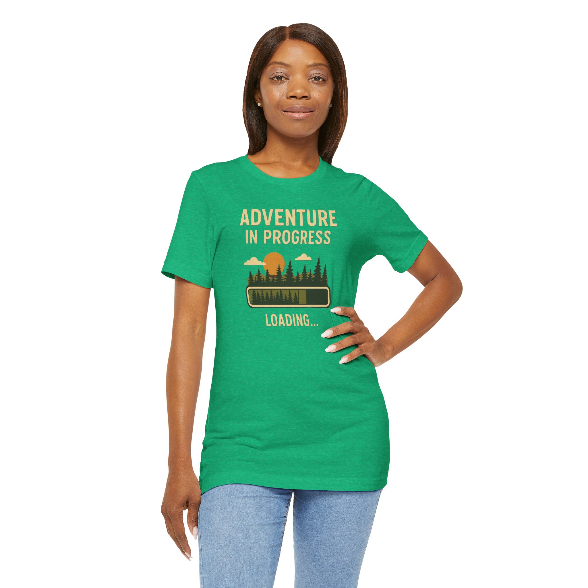 Adventure Inspired Tee - Adventure in Progress - Destination Unknown - Image 41