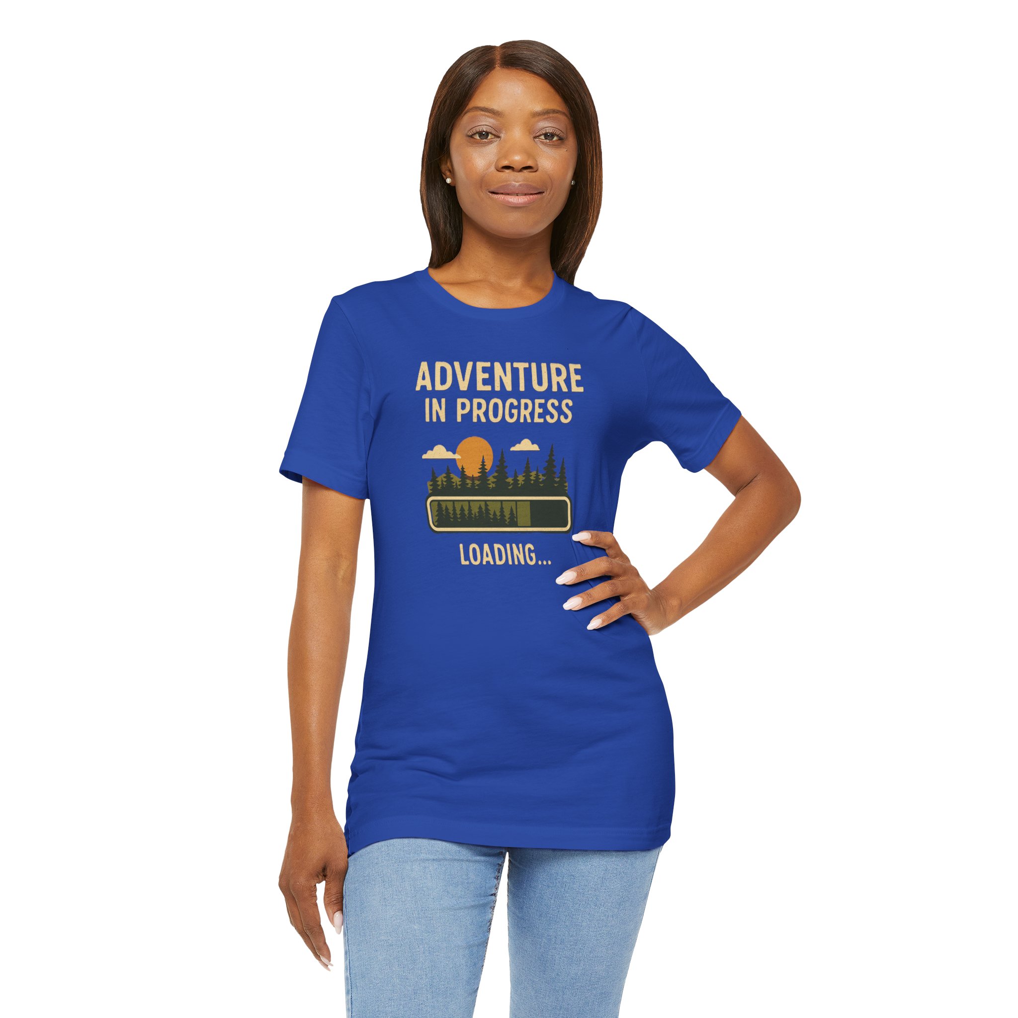 Adventure Inspired Tee - Adventure in Progress - Destination Unknown - Image 74