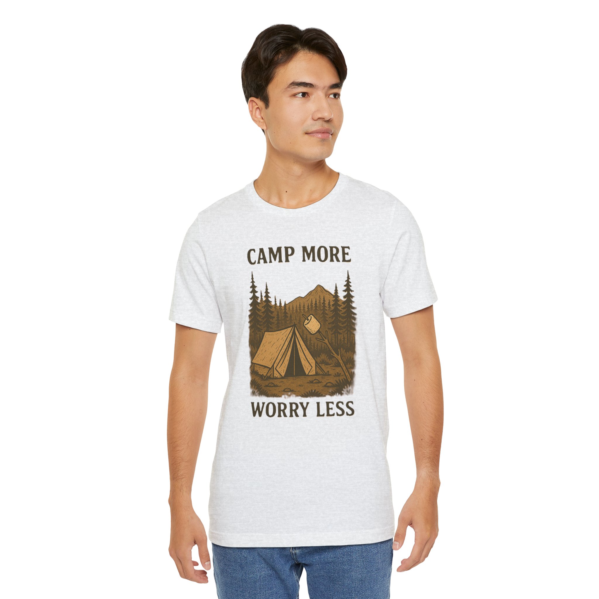 Adventure Inspired Tee - Camp More Worry Less - Destination Unknown - Image 23