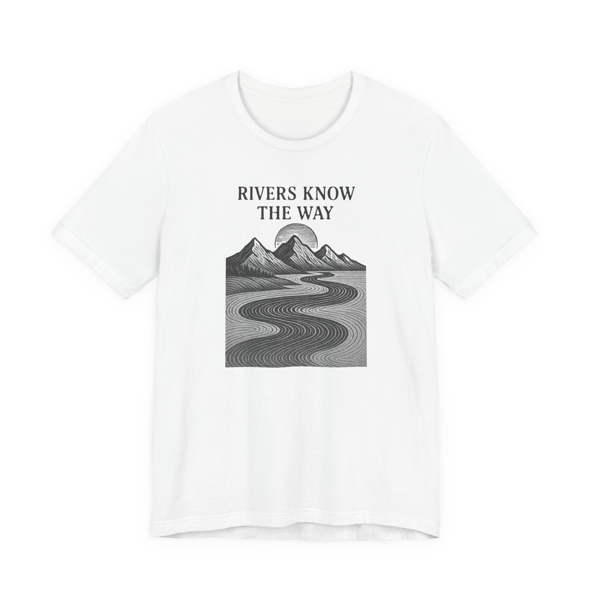 Adventure Inspired Tee - Rivers Know the Way - Destination Unknown - Image 11