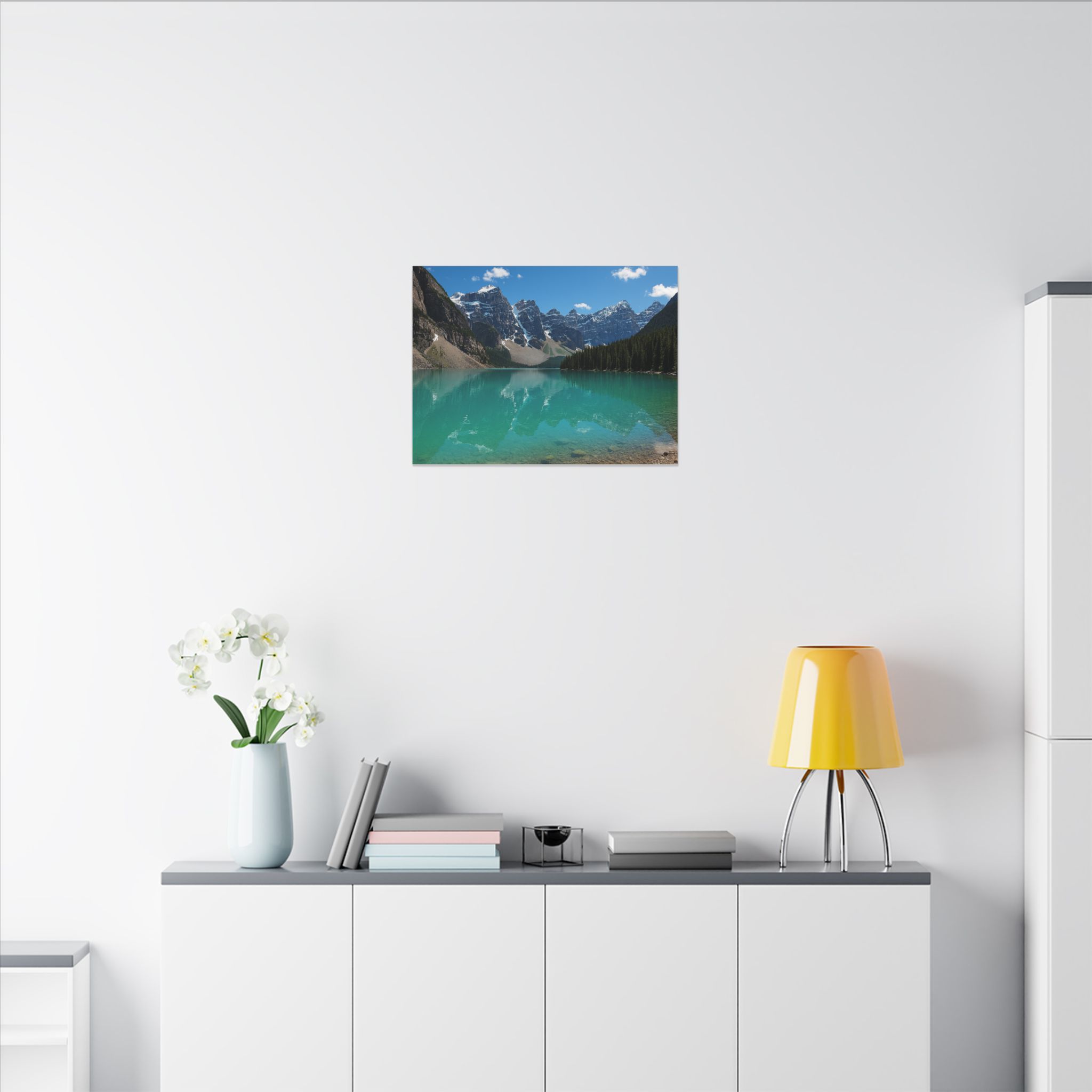Color Landscape Canvas Print - Rocky Mountain National Park Mountain Lake - Image 16