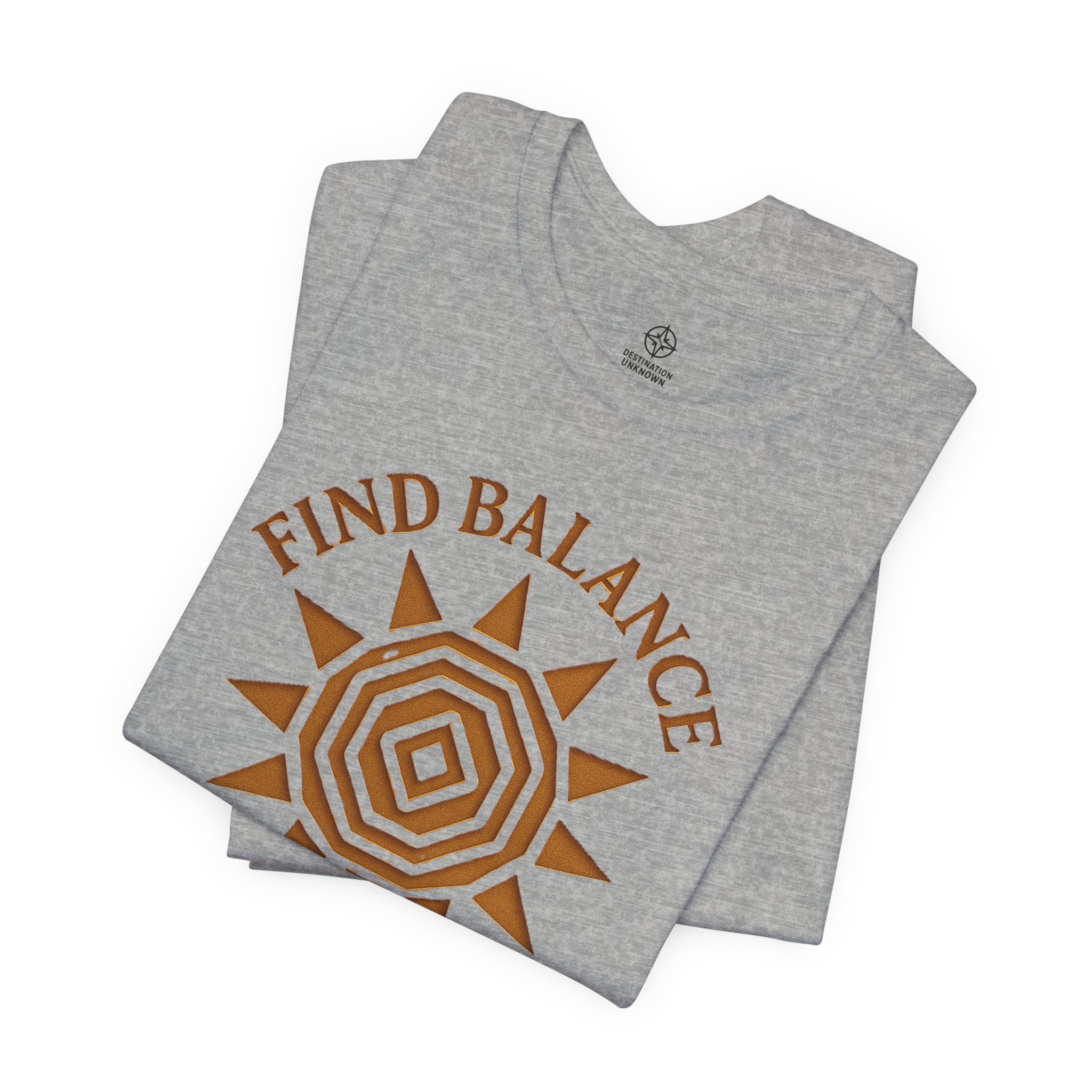 Adventure Inspired Tee - Find Balance In The Sun - Destination Unknown - Image 75