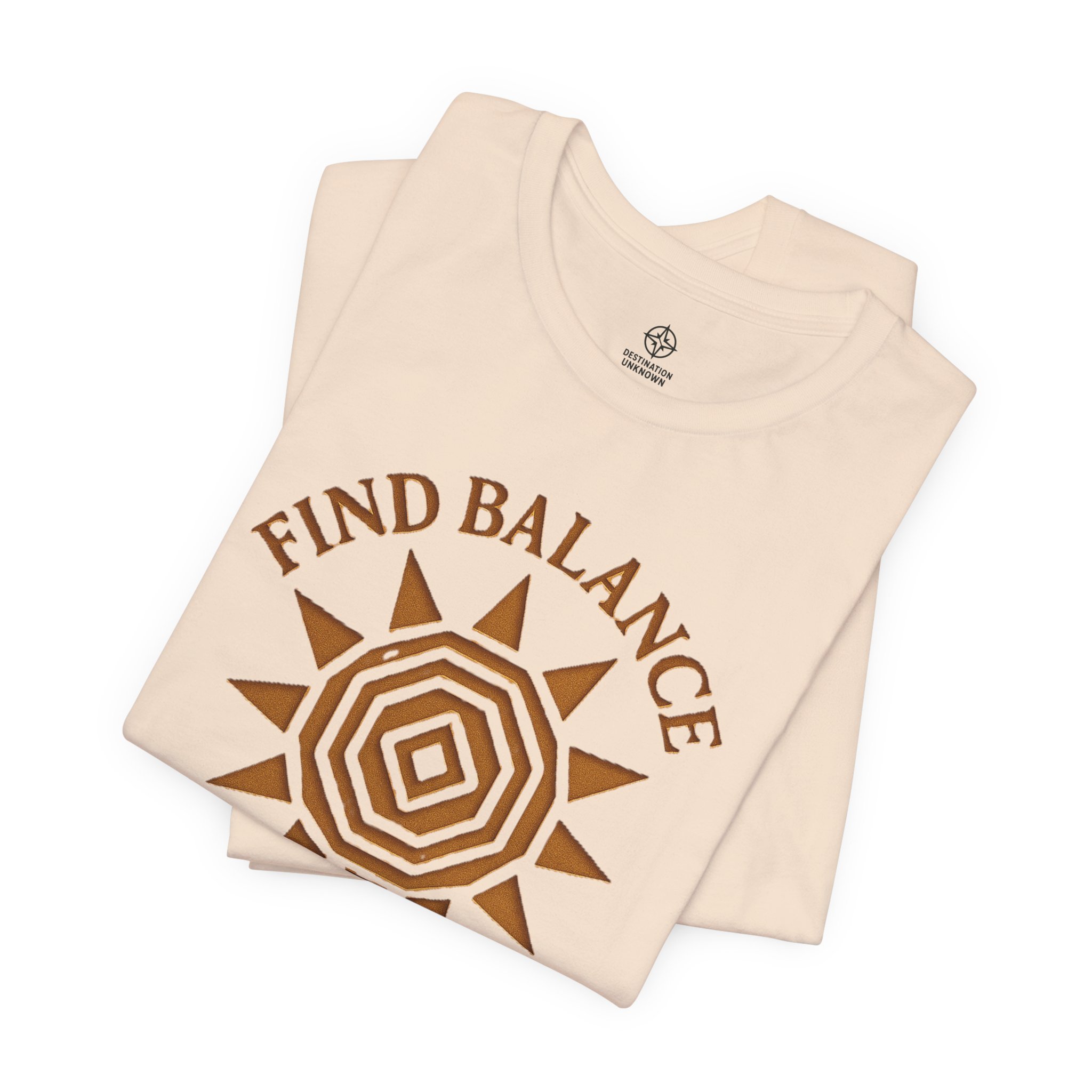 Adventure Inspired Tee - Find Balance In The Sun - Destination Unknown - Image 35