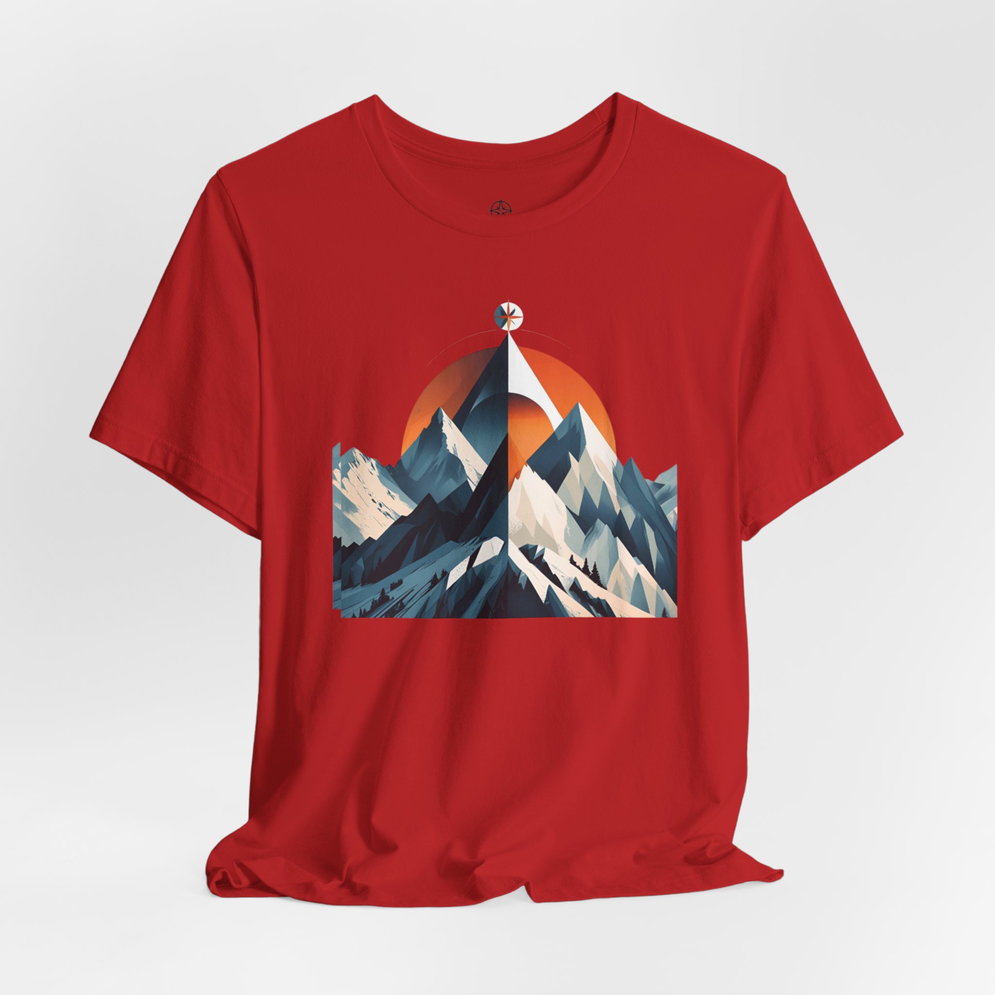 Mountain Compass Graphic Tee - Destination Unknown Tee - Image 101