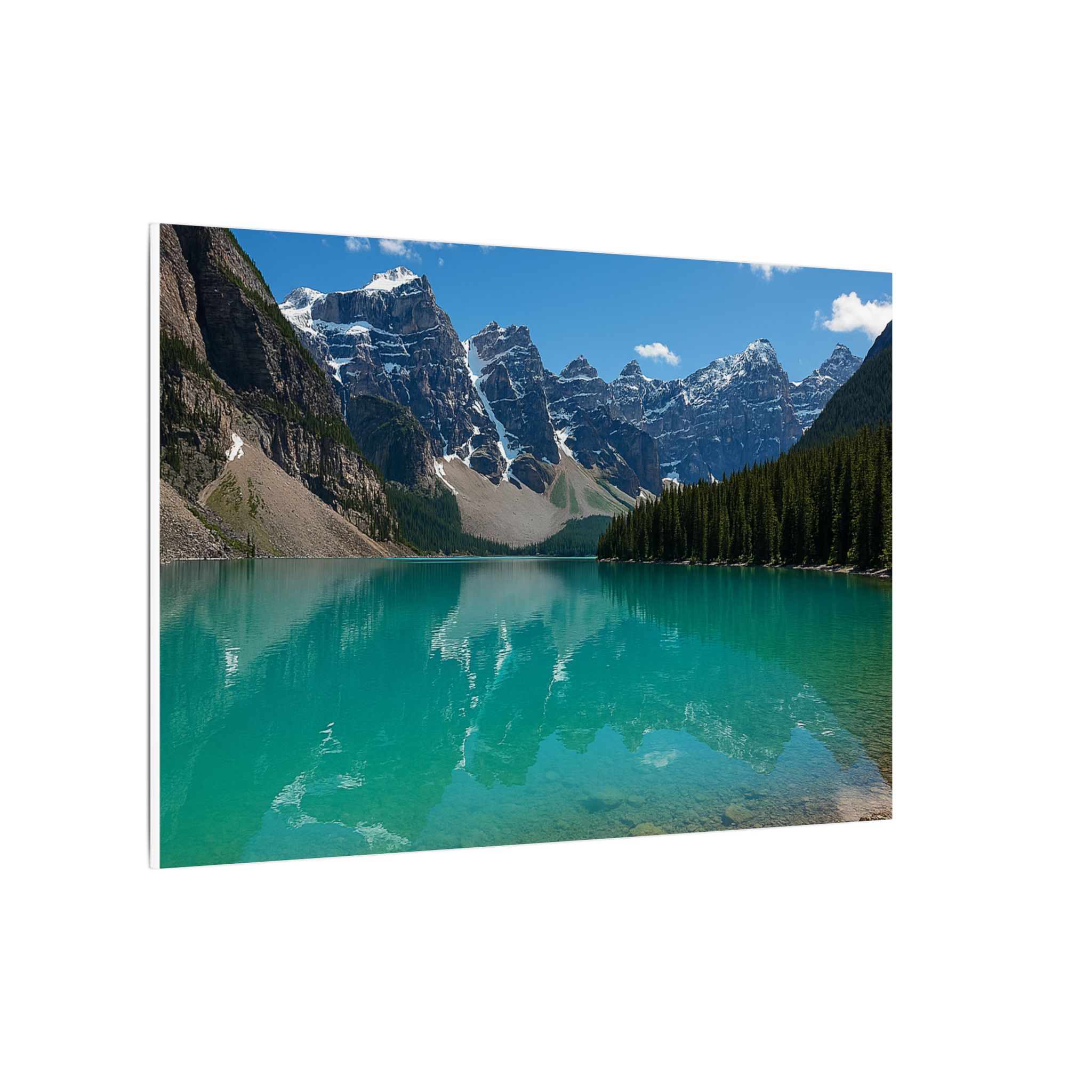 Color Landscape Canvas Print - Rocky Mountain National Park Mountain Lake - Image 18