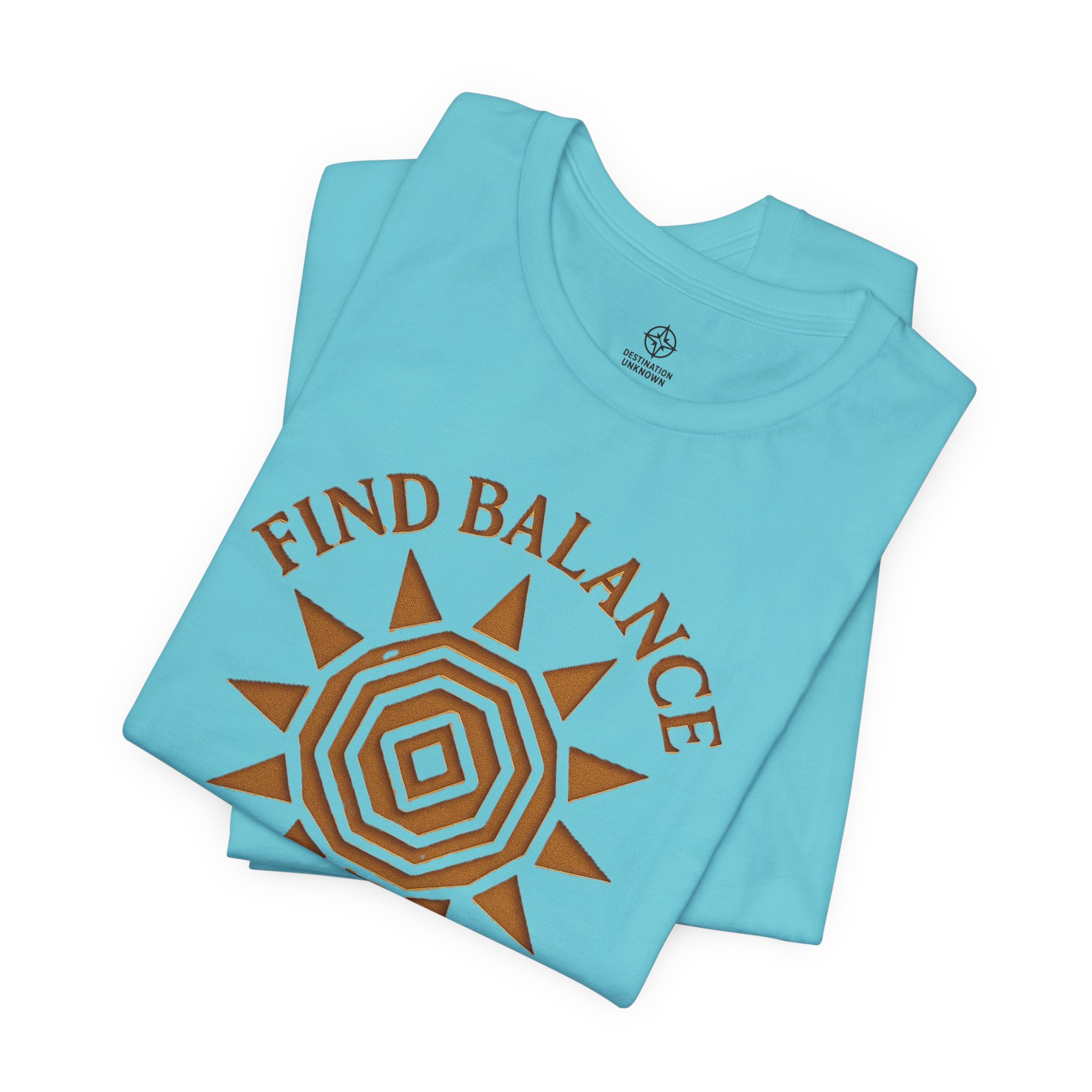 Adventure Inspired Tee - Find Balance In The Sun - Destination Unknown - Image 65