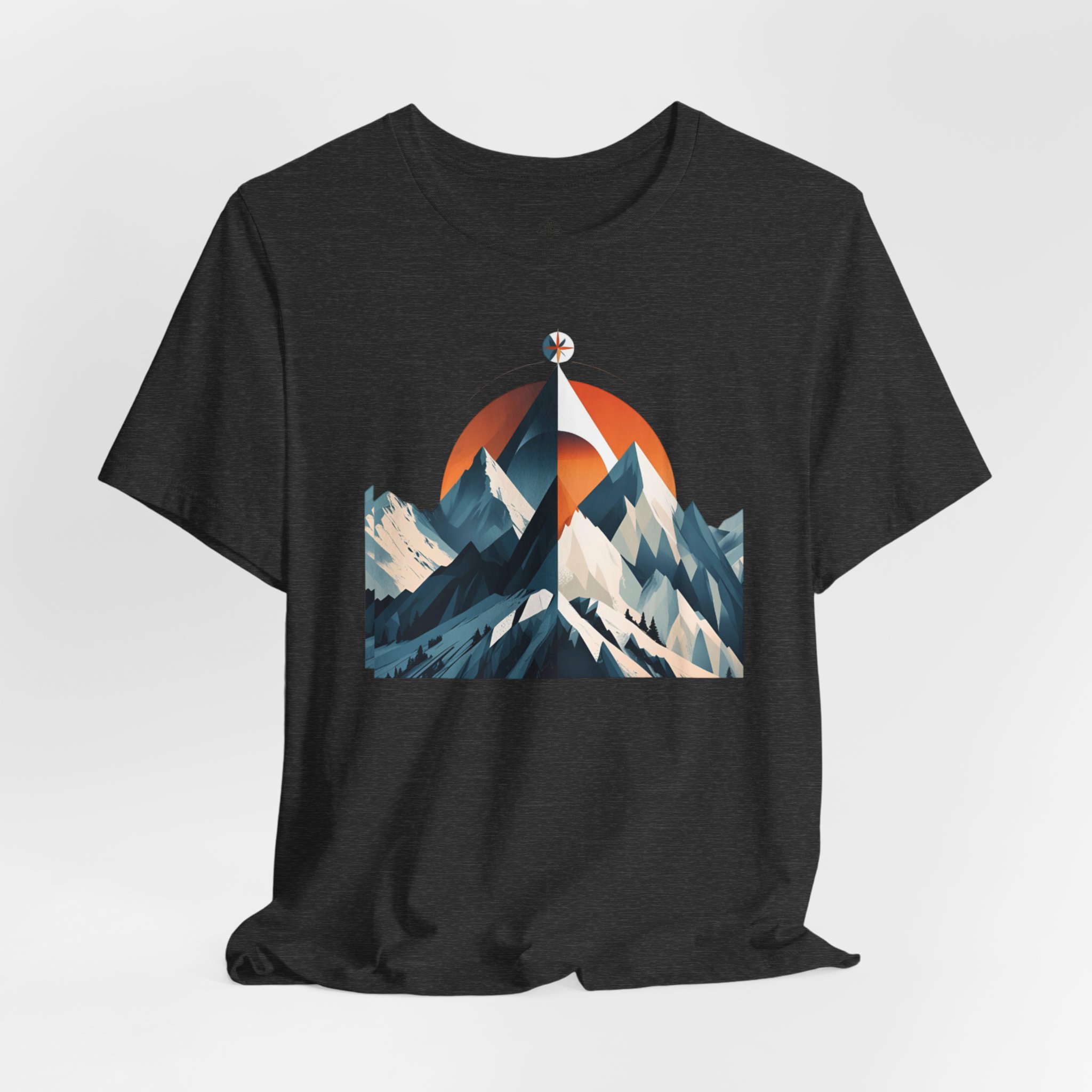 Mountain Compass Graphic Tee - Destination Unknown Tee - Image 61