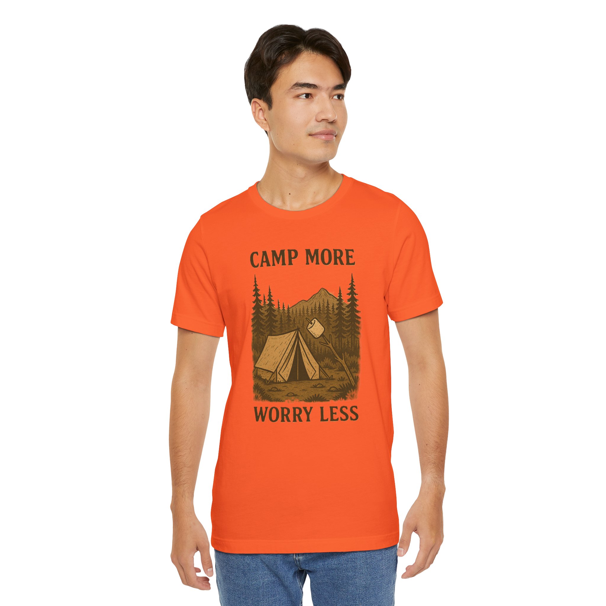 Adventure Inspired Tee - Camp More Worry Less - Destination Unknown - Image 31