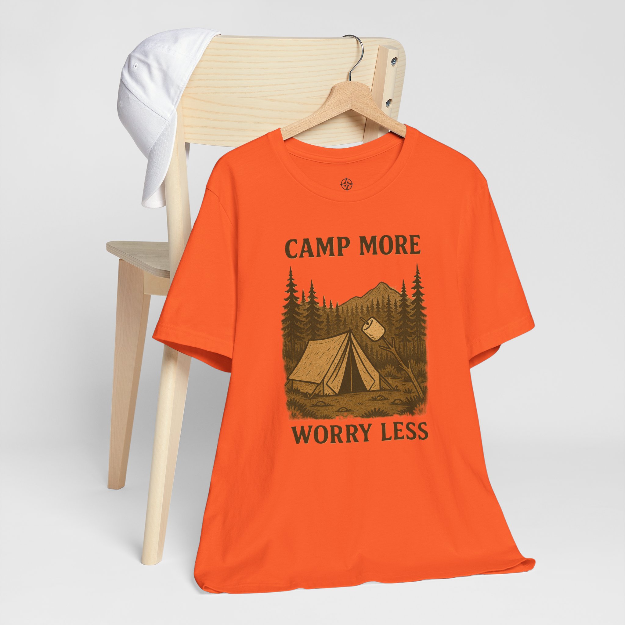Adventure Inspired Tee - Camp More Worry Less - Destination Unknown - Image 29