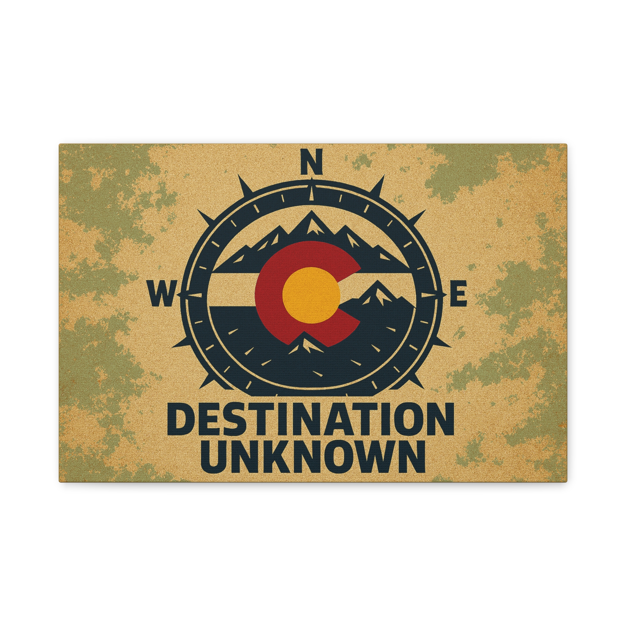 Destination Unknown Colorado Adventure Canvas Wall Art - Image 13
