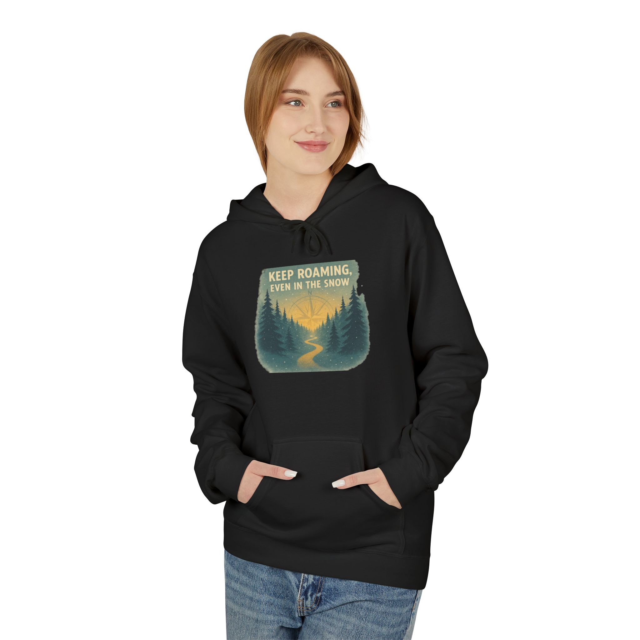 Wander Through Winter Hoodie - Lost Horizons Holiday Collection - Image 15