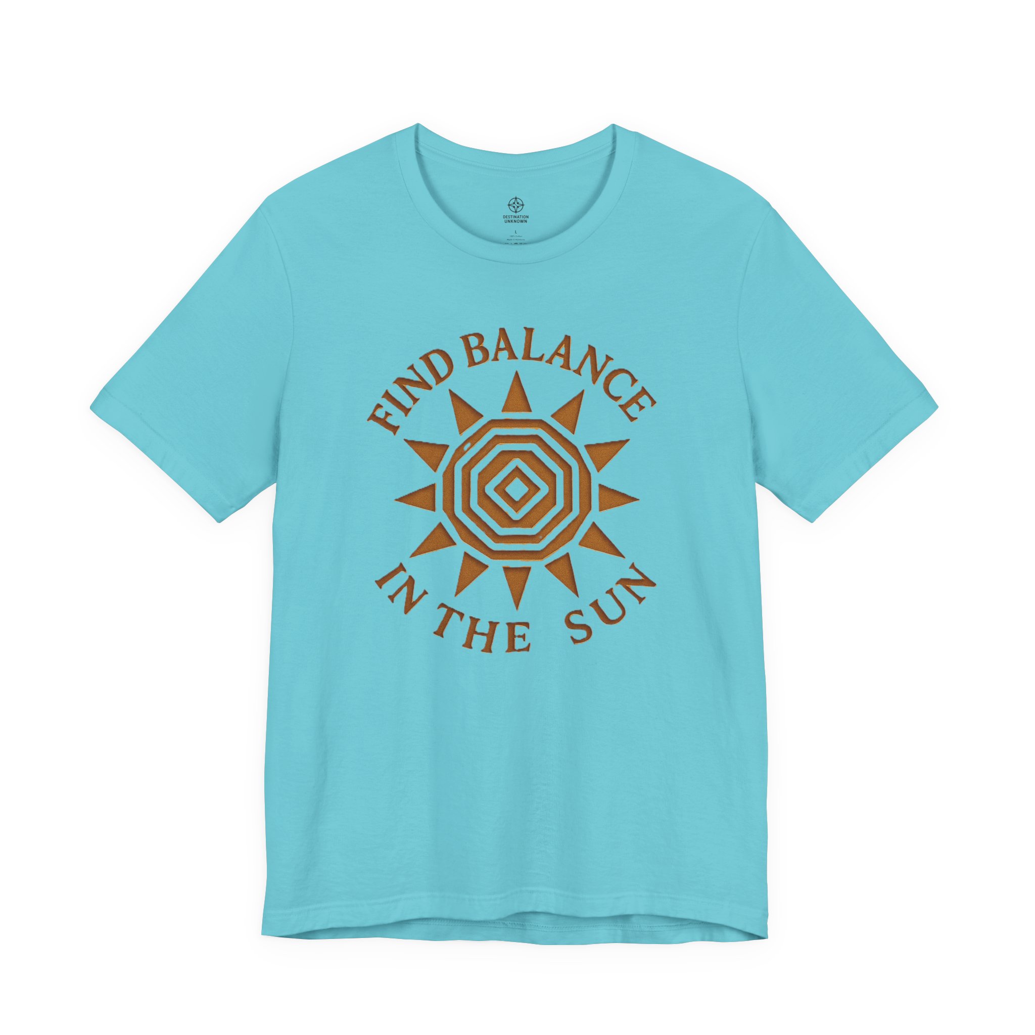 Adventure Inspired Tee - Find Balance In The Sun - Destination Unknown - Image 63