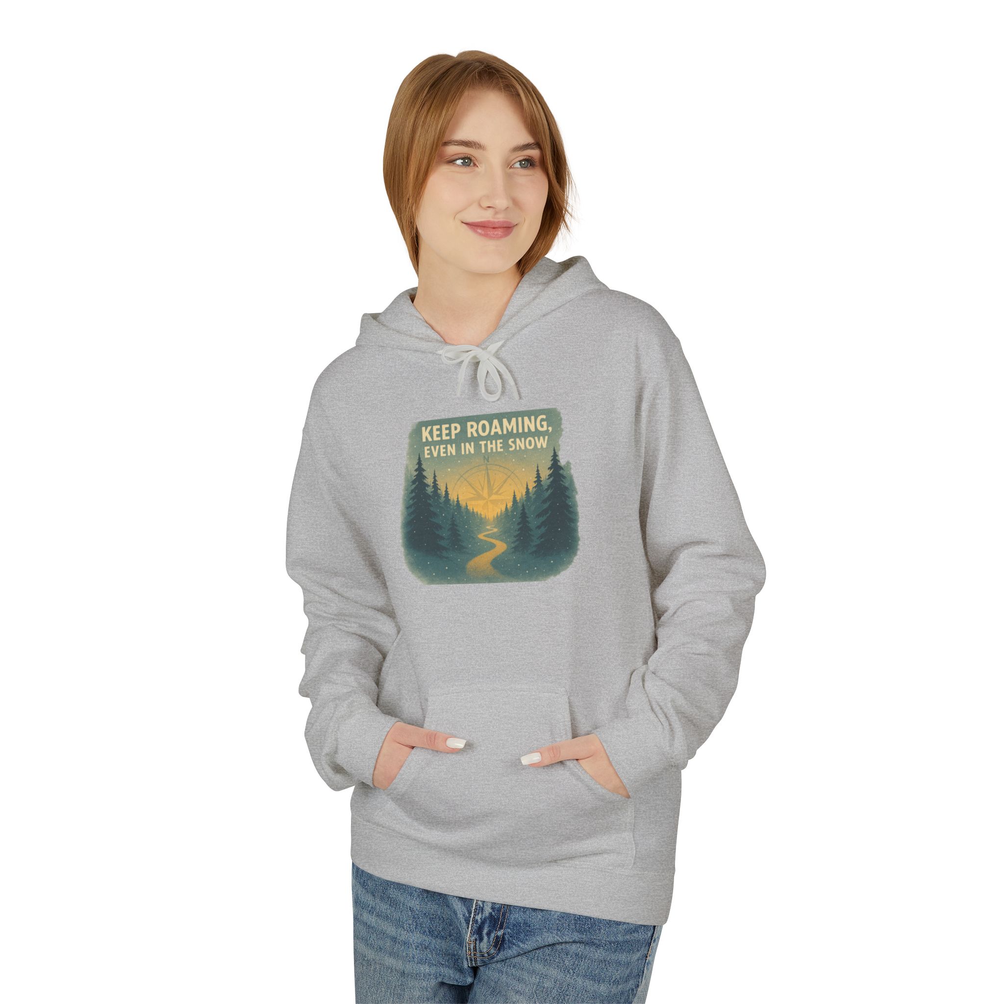 Wander Through Winter Hoodie - Lost Horizons Holiday Collection - Image 4