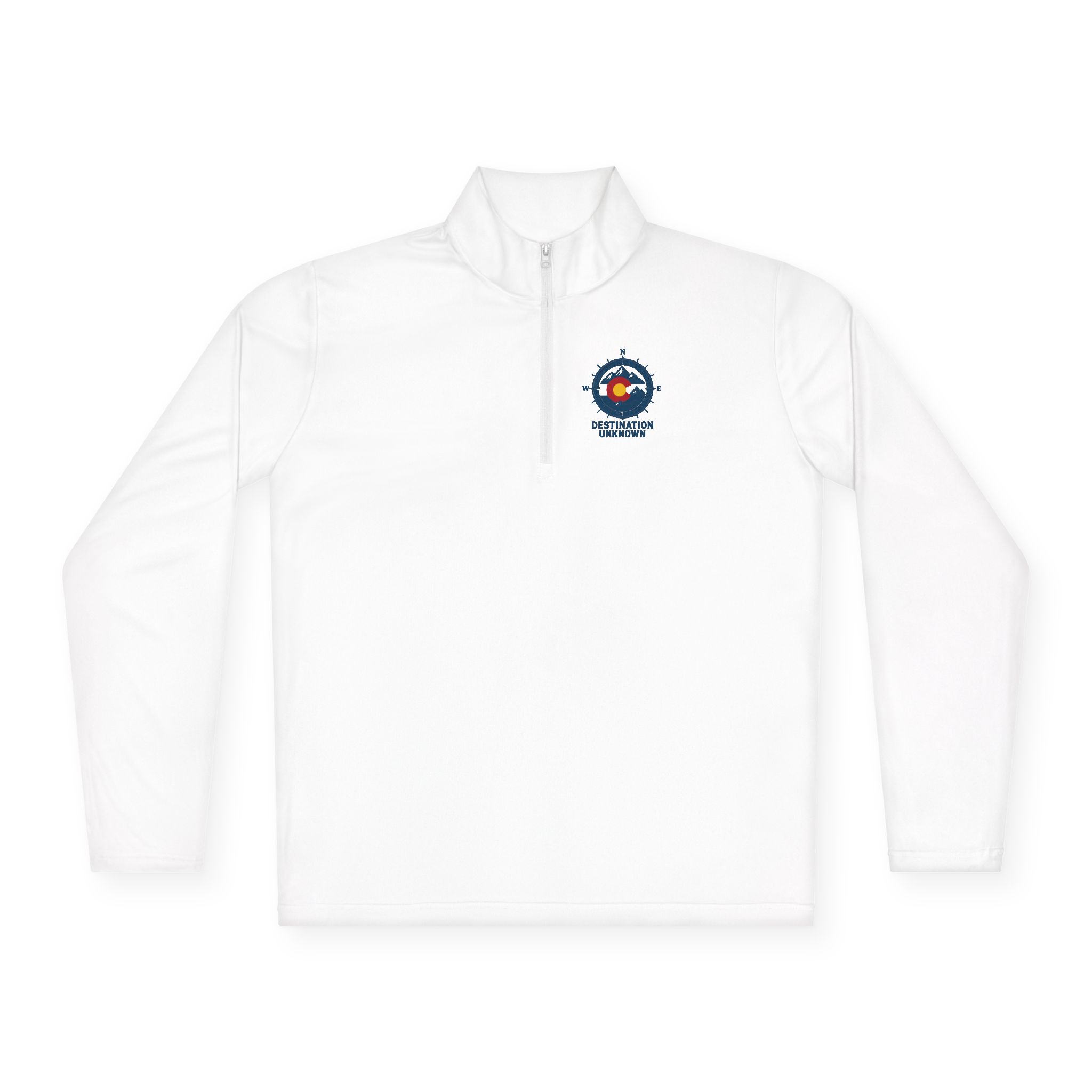 Destination Unknown Colorado Compass Quarter-Zip Pullover - Adventure Collection - Image 2