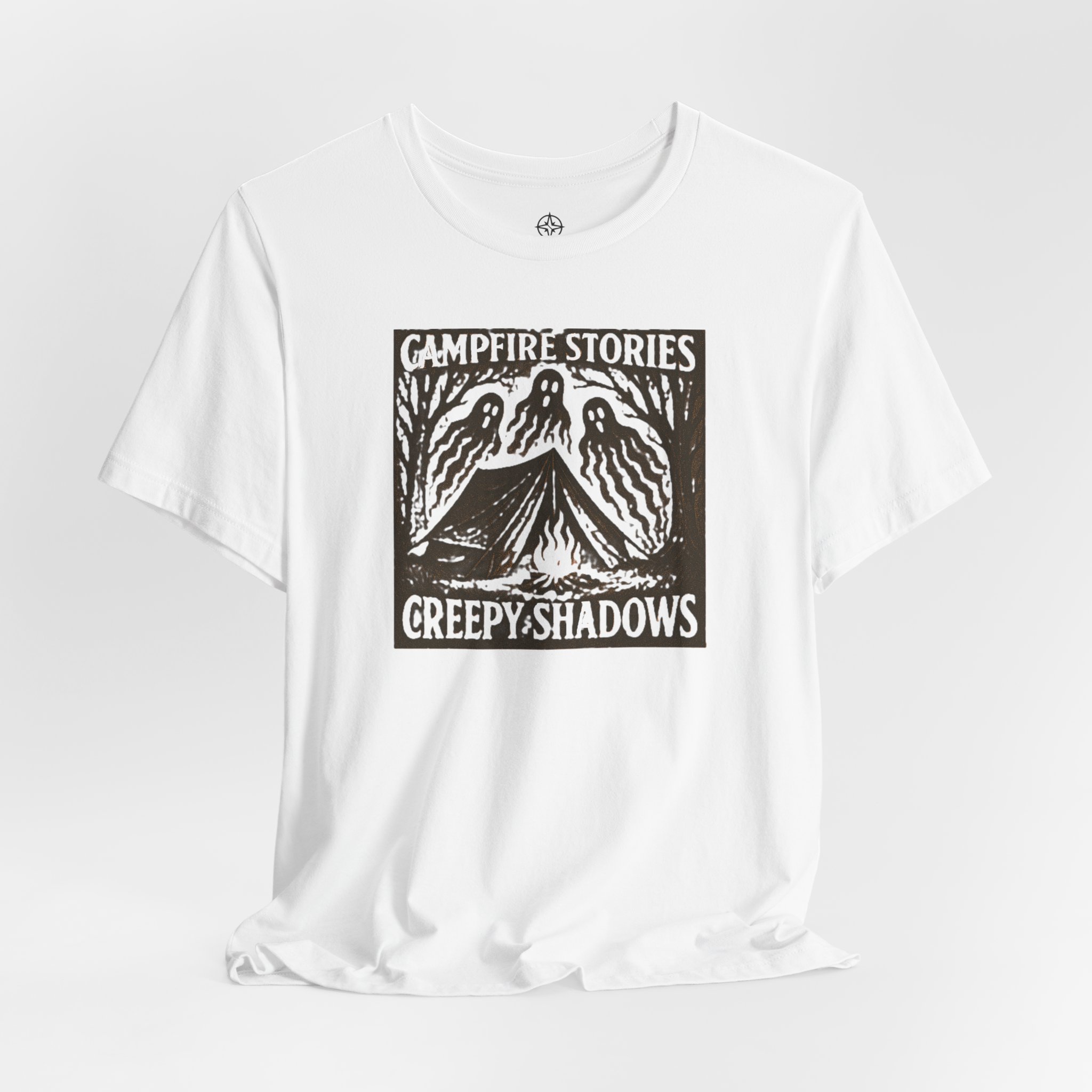 Halloween Graphic Tee Adventure - Campfire Stories Creepy Shadows - Destination Unknown - Image 15