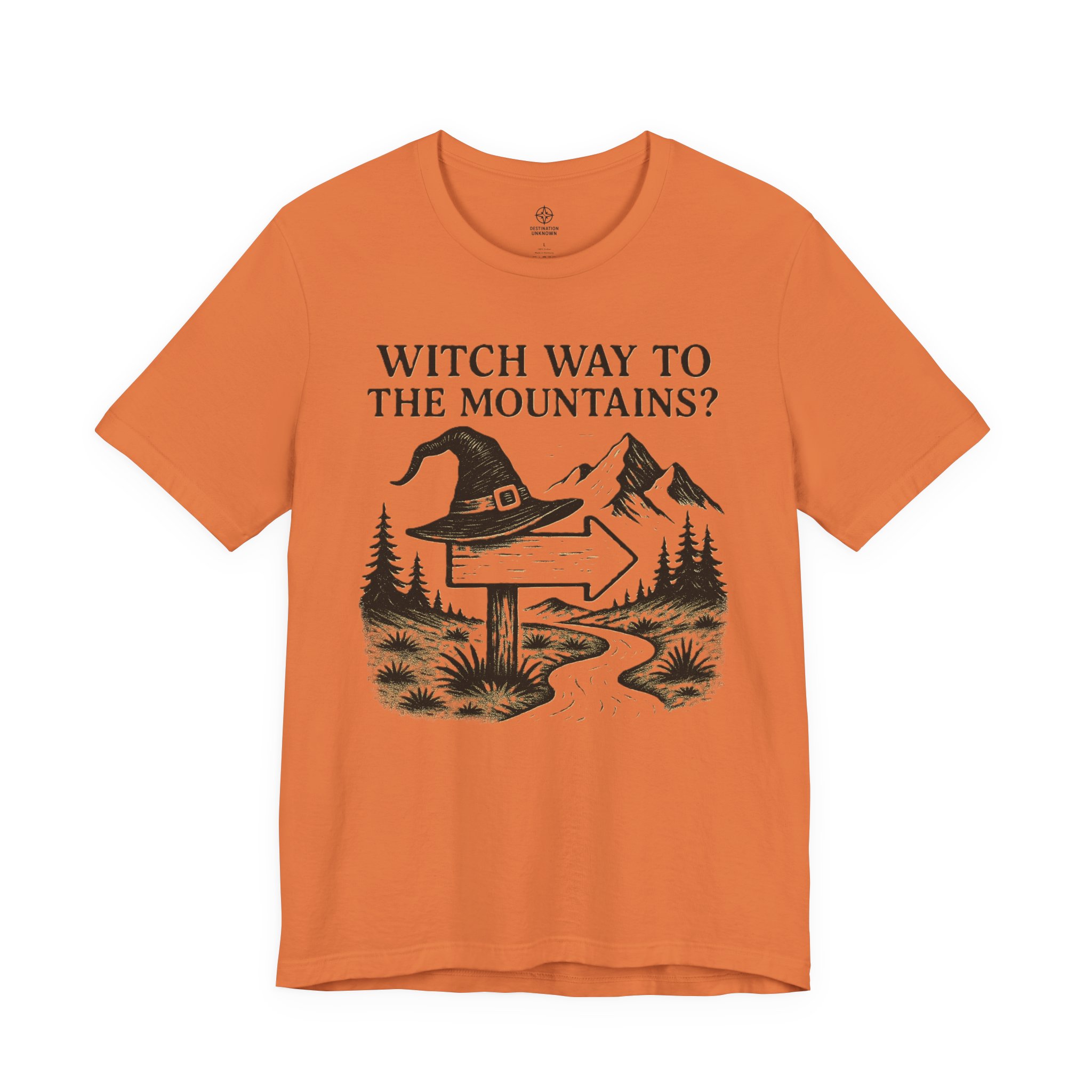 Halloween Graphic Tee Adventure - Witch Way to the Mountains - Destination Unknown - Image 21