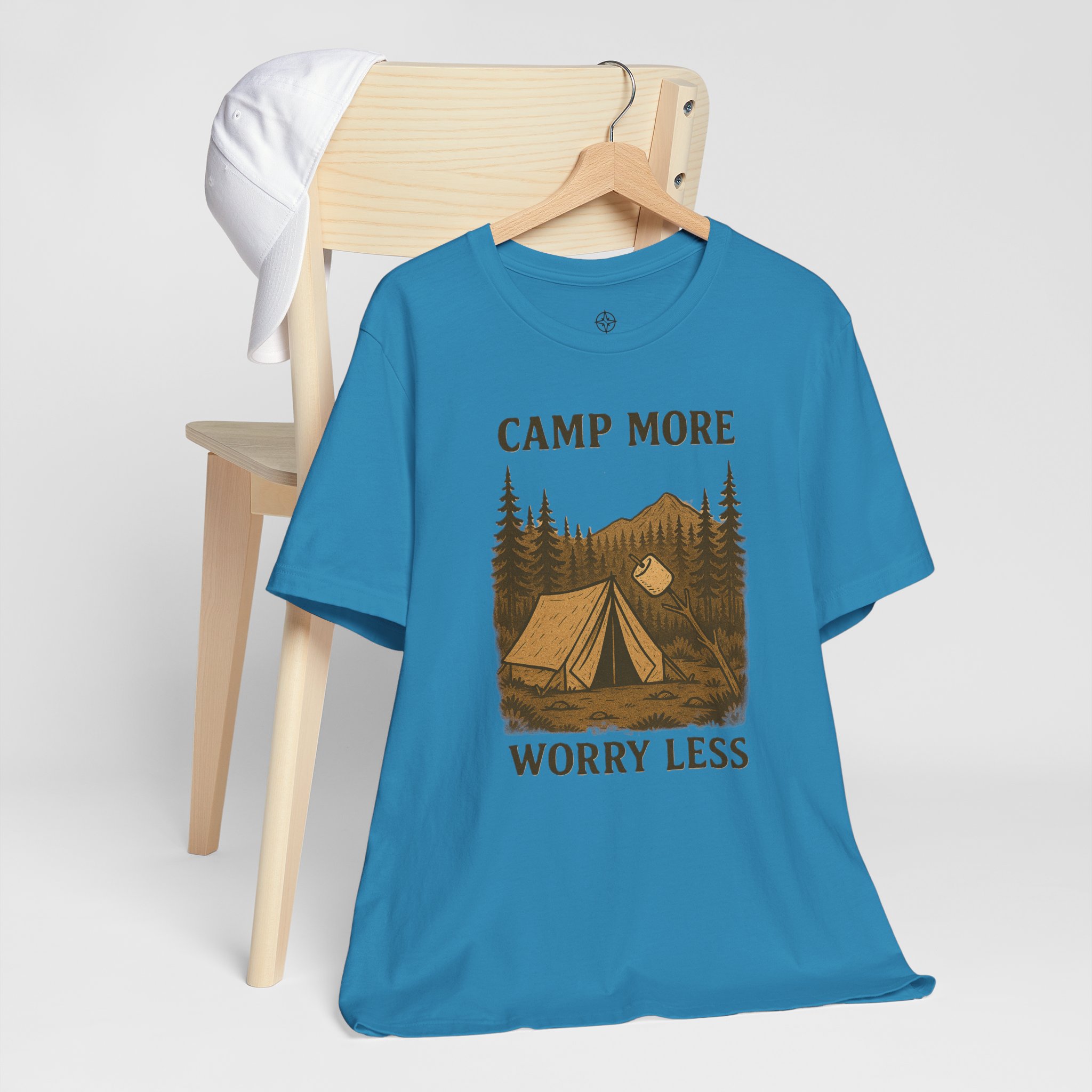 Adventure Inspired Tee - Camp More Worry Less - Destination Unknown - Image 61