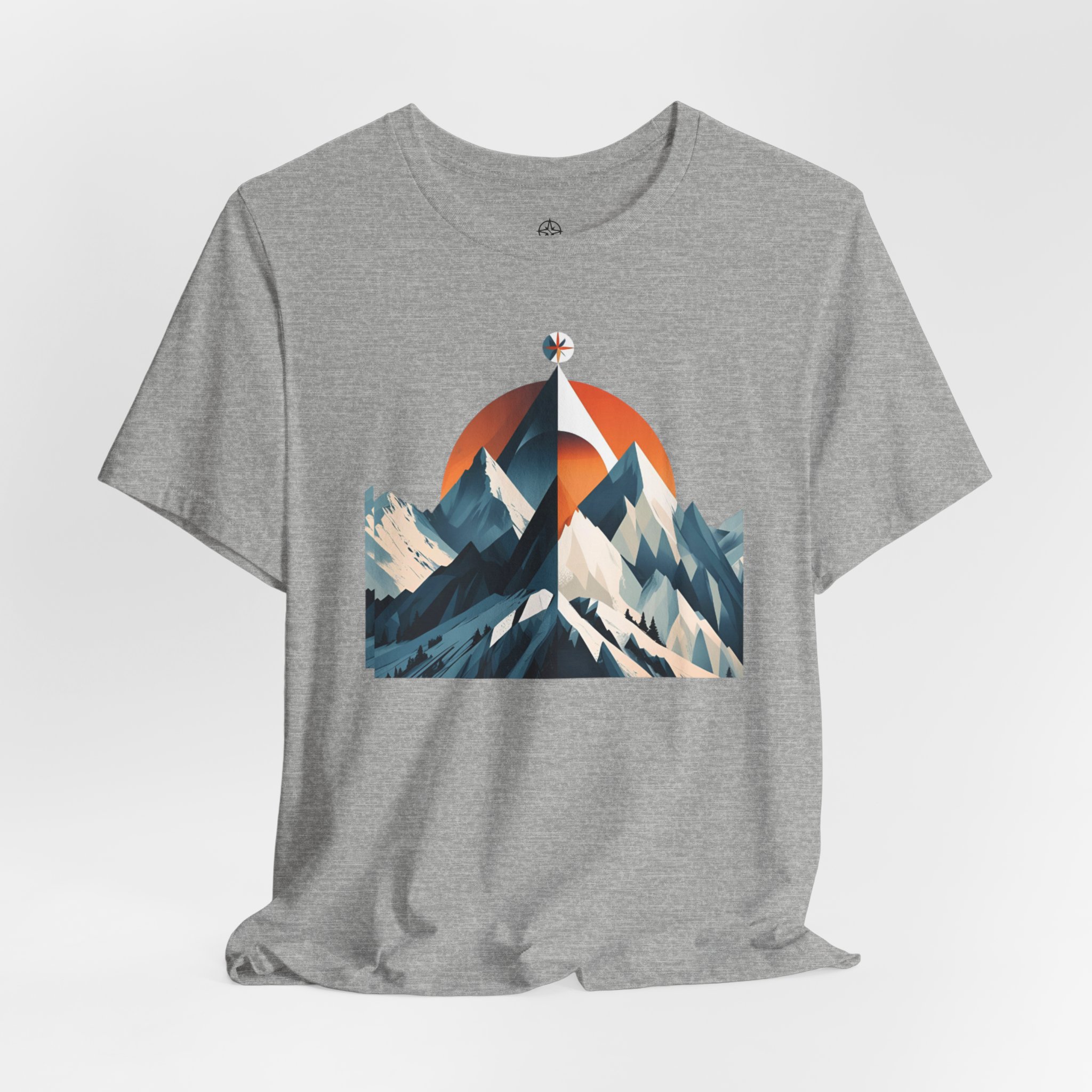 Mountain Compass Graphic Tee - Destination Unknown Tee - Image 6