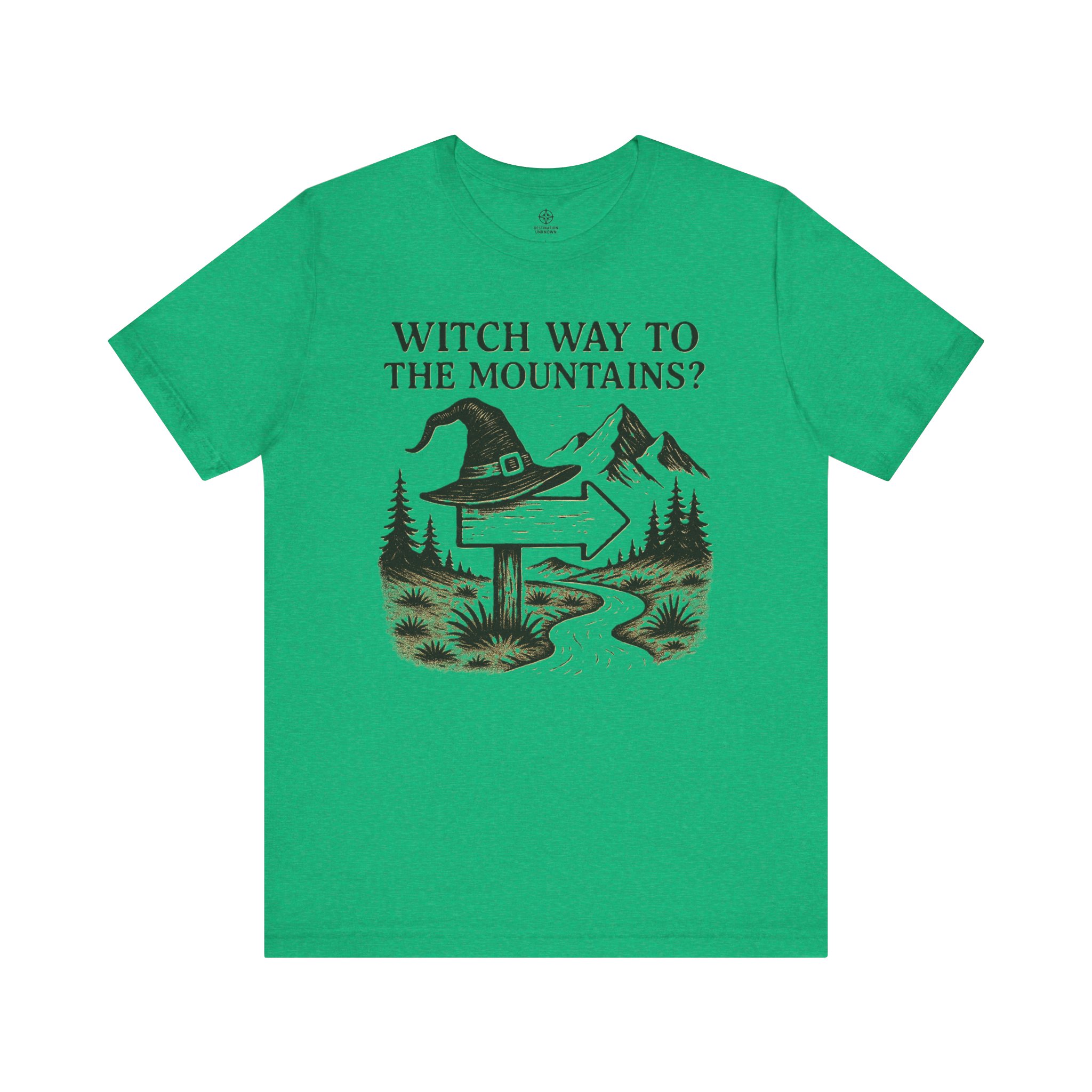 Halloween Graphic Tee Adventure - Witch Way to the Mountains - Destination Unknown - Image 28