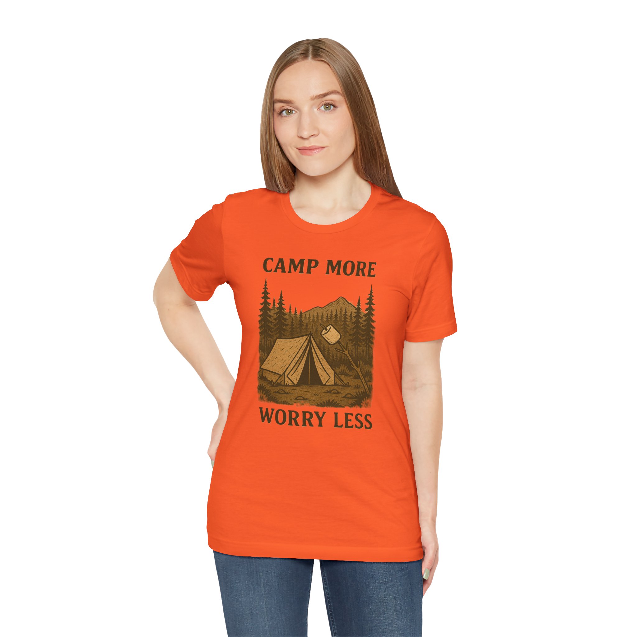 Adventure Inspired Tee - Camp More Worry Less - Destination Unknown - Image 30