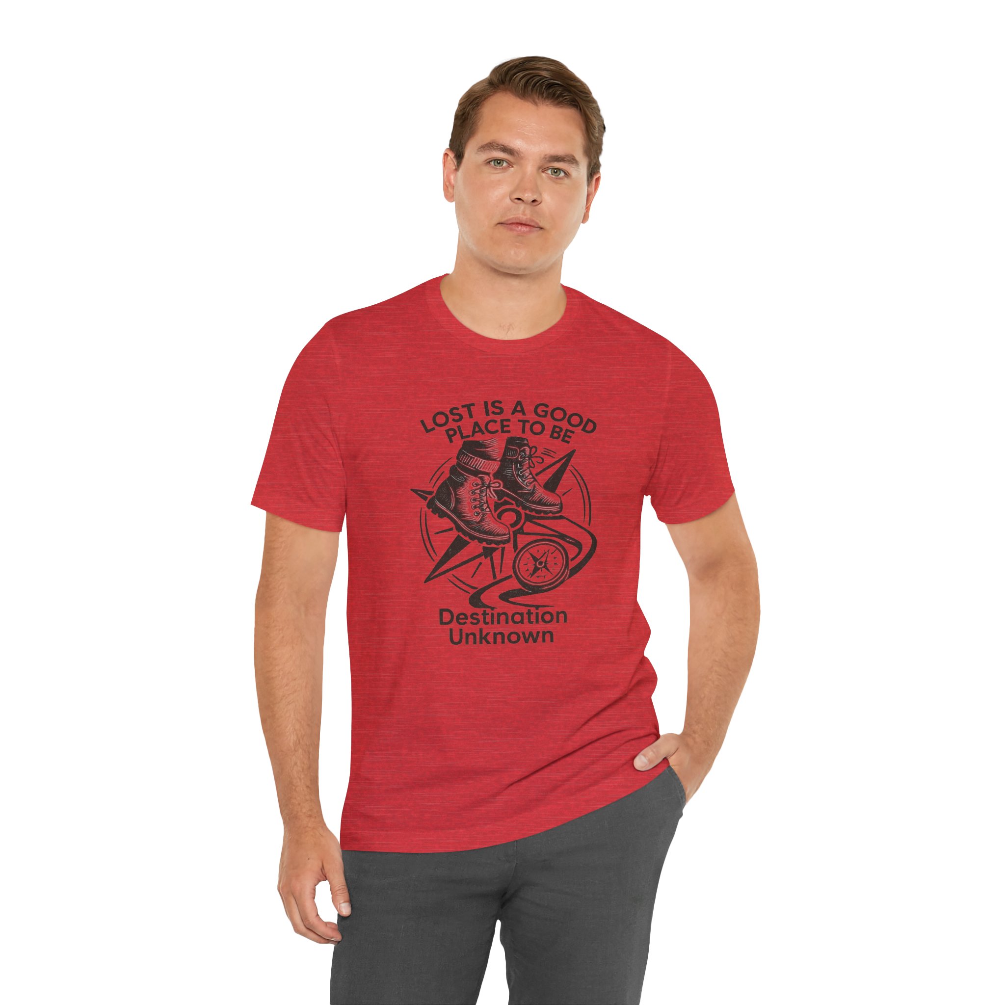 Adventure Inspired Tee - Lost Is a Good Place to Be - Destination Unknown - Image 105