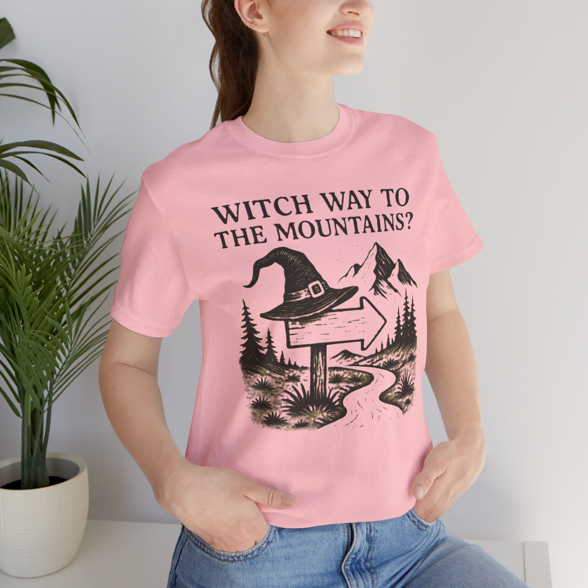 Halloween Graphic Tee Adventure - Witch Way to the Mountains - Destination Unknown - Image 80
