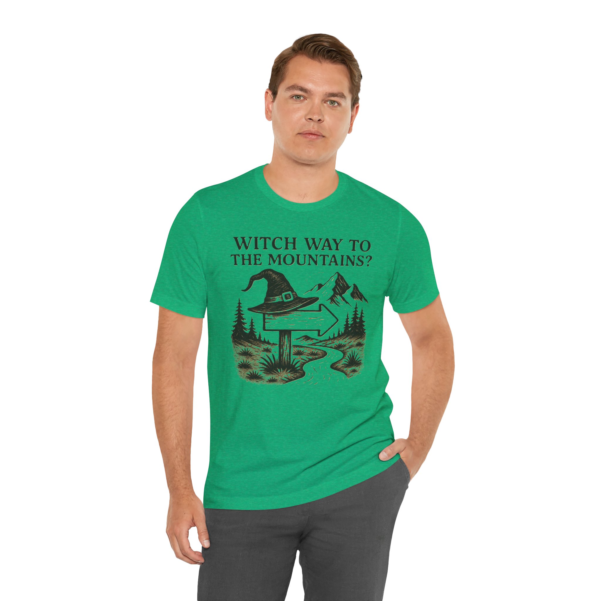 Halloween Graphic Tee Adventure - Witch Way to the Mountains - Destination Unknown - Image 34