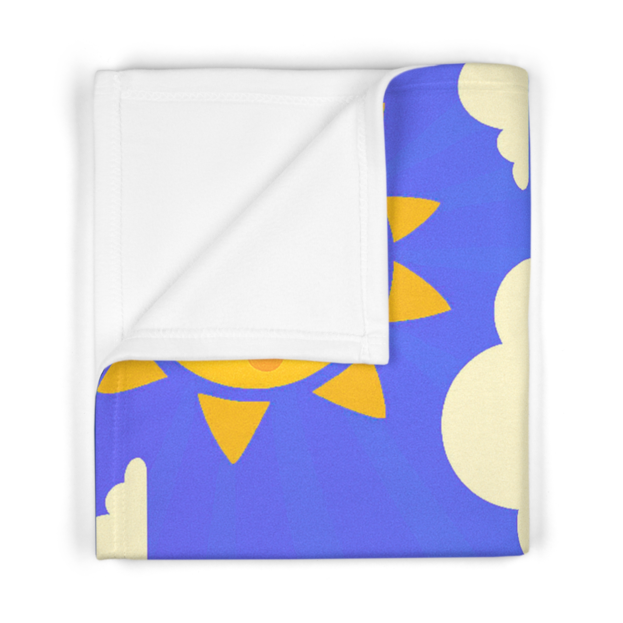 Driftin Light Baby Blanket - All is Alright - Cloud Design - Soft Fleece Baby Blanket - Image 2