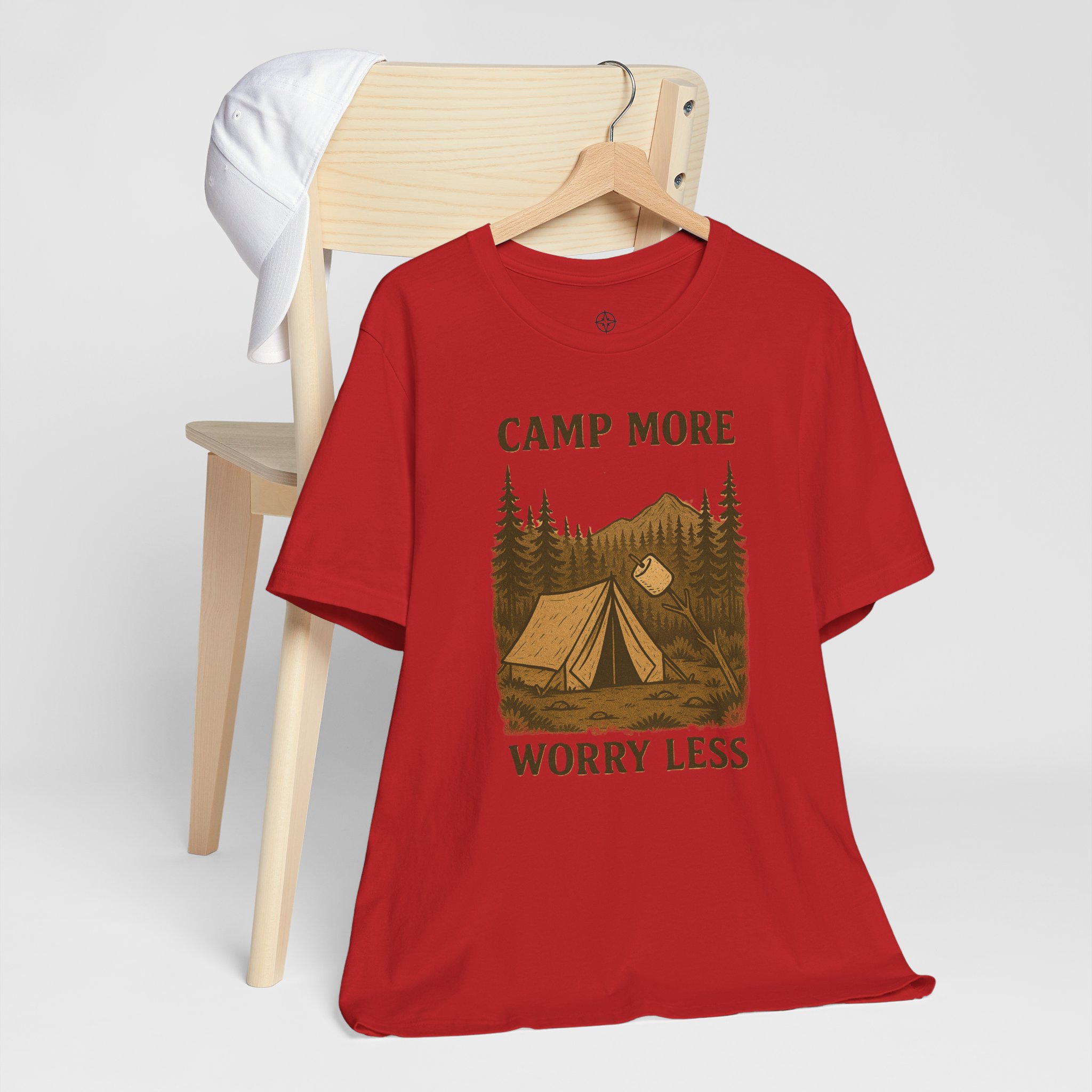 Adventure Inspired Tee - Camp More Worry Less - Destination Unknown - Image 109