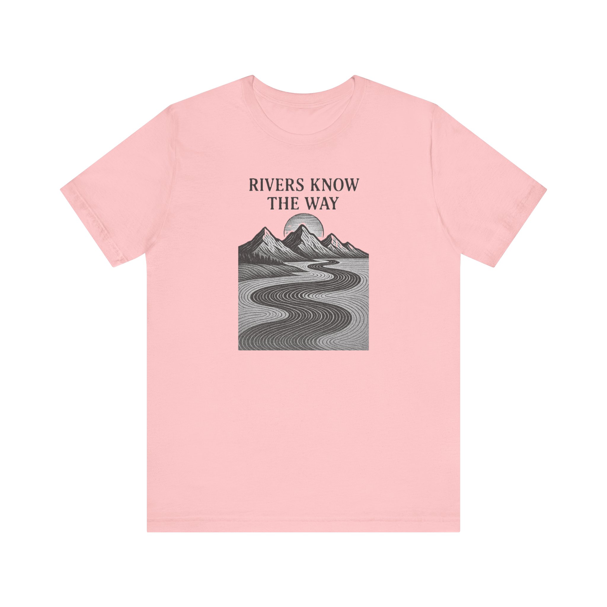 Adventure Inspired Tee - Rivers Know the Way - Destination Unknown - Image 89