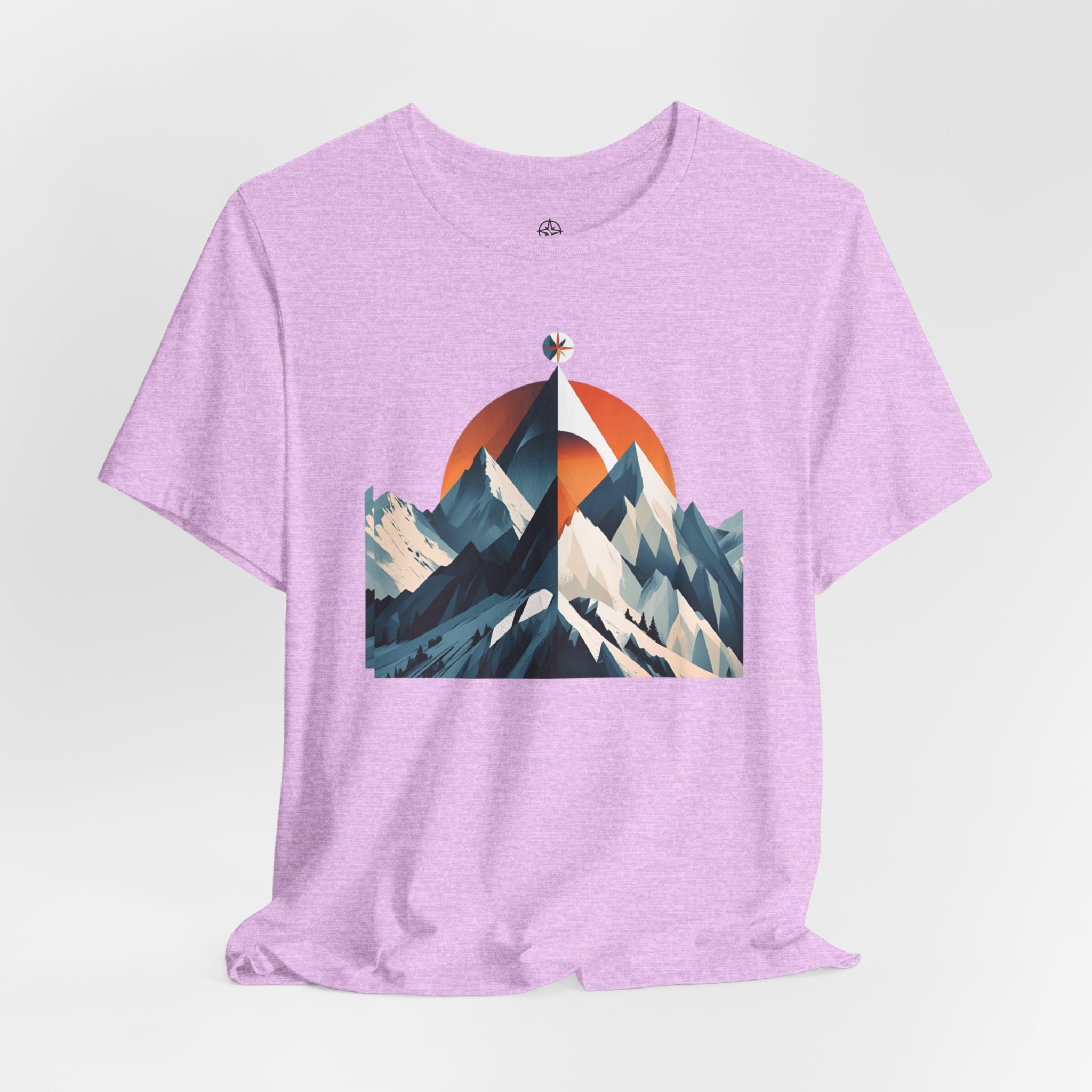 Mountain Compass Graphic Tee - Destination Unknown Tee - Image 77