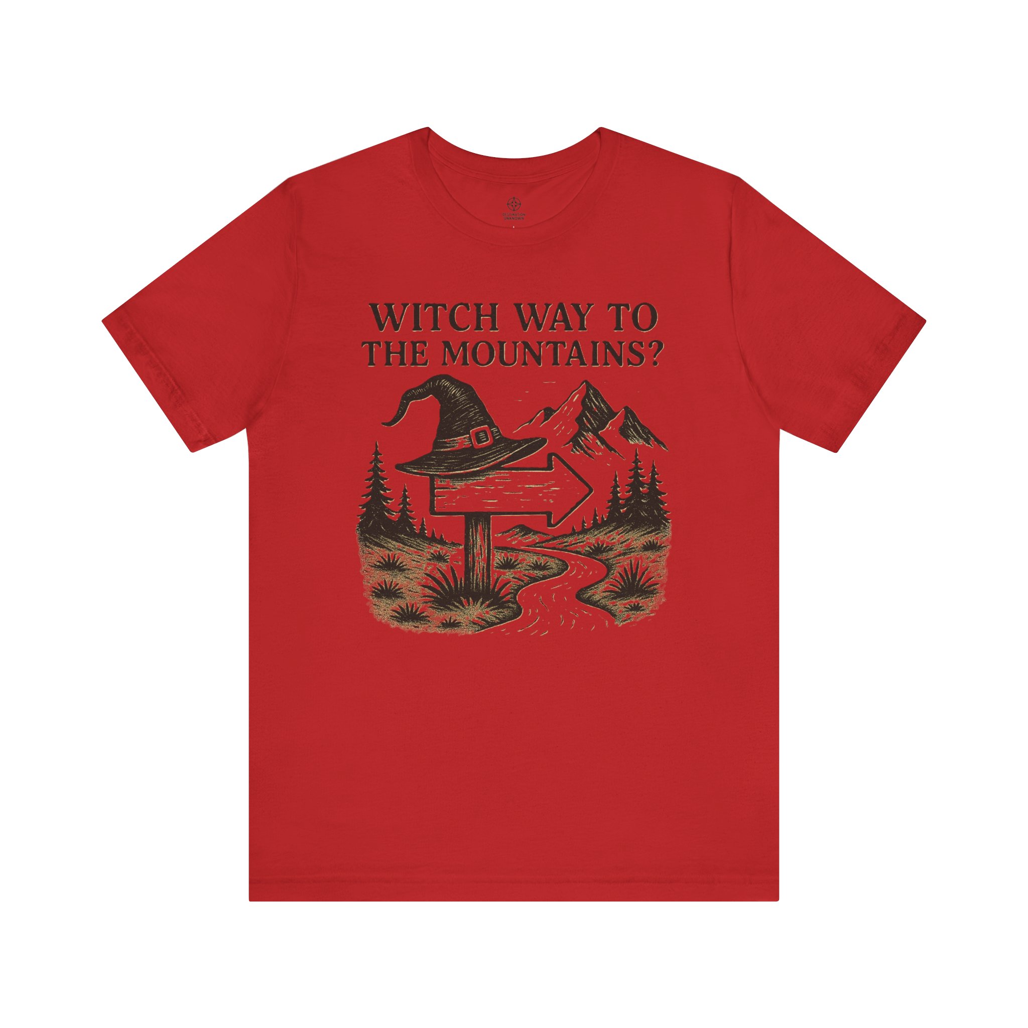 Halloween Graphic Tee Adventure - Witch Way to the Mountains - Destination Unknown - Image 82