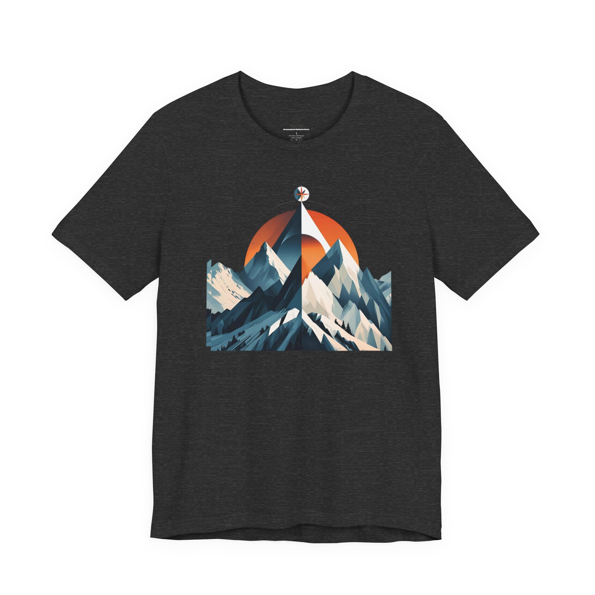 Mountain Compass Graphic Tee - Destination Unknown Tee - Image 59