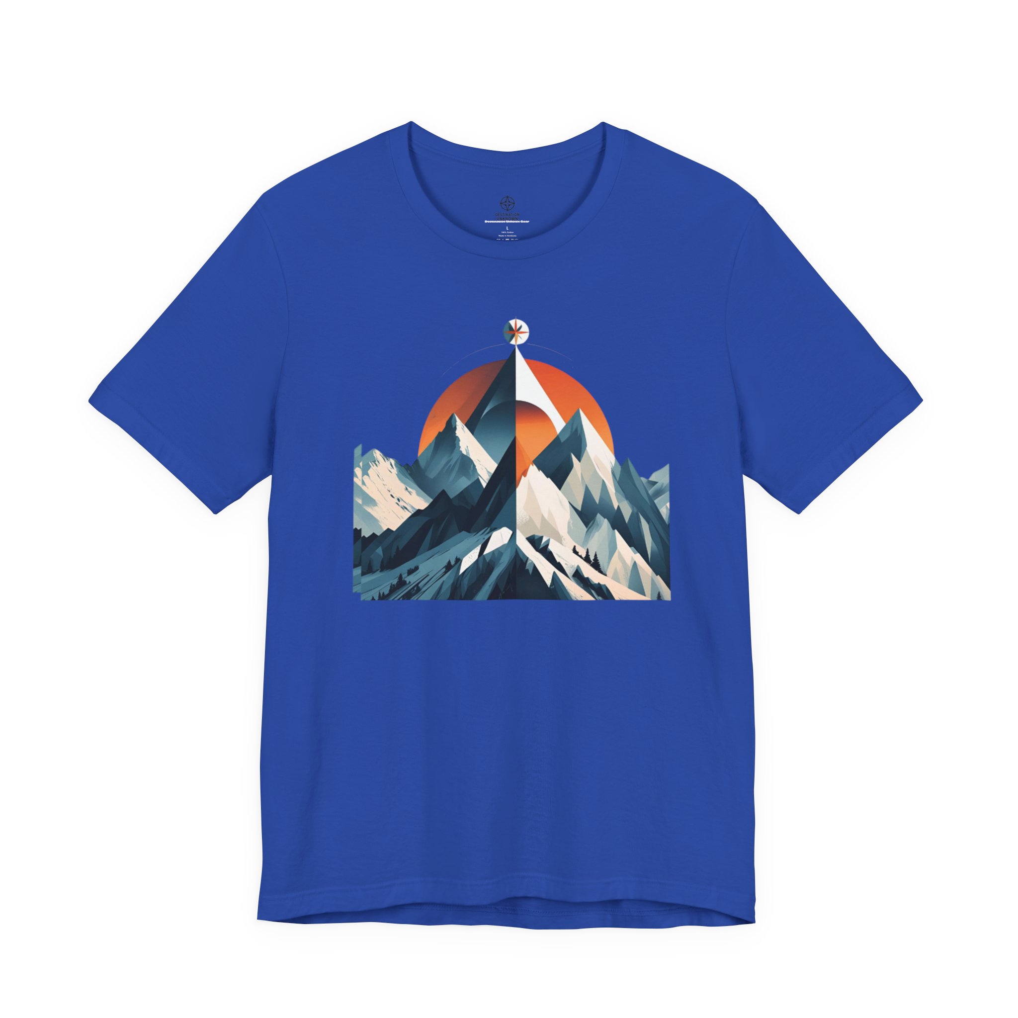 Mountain Compass Graphic Tee - Destination Unknown Tee - Image 43