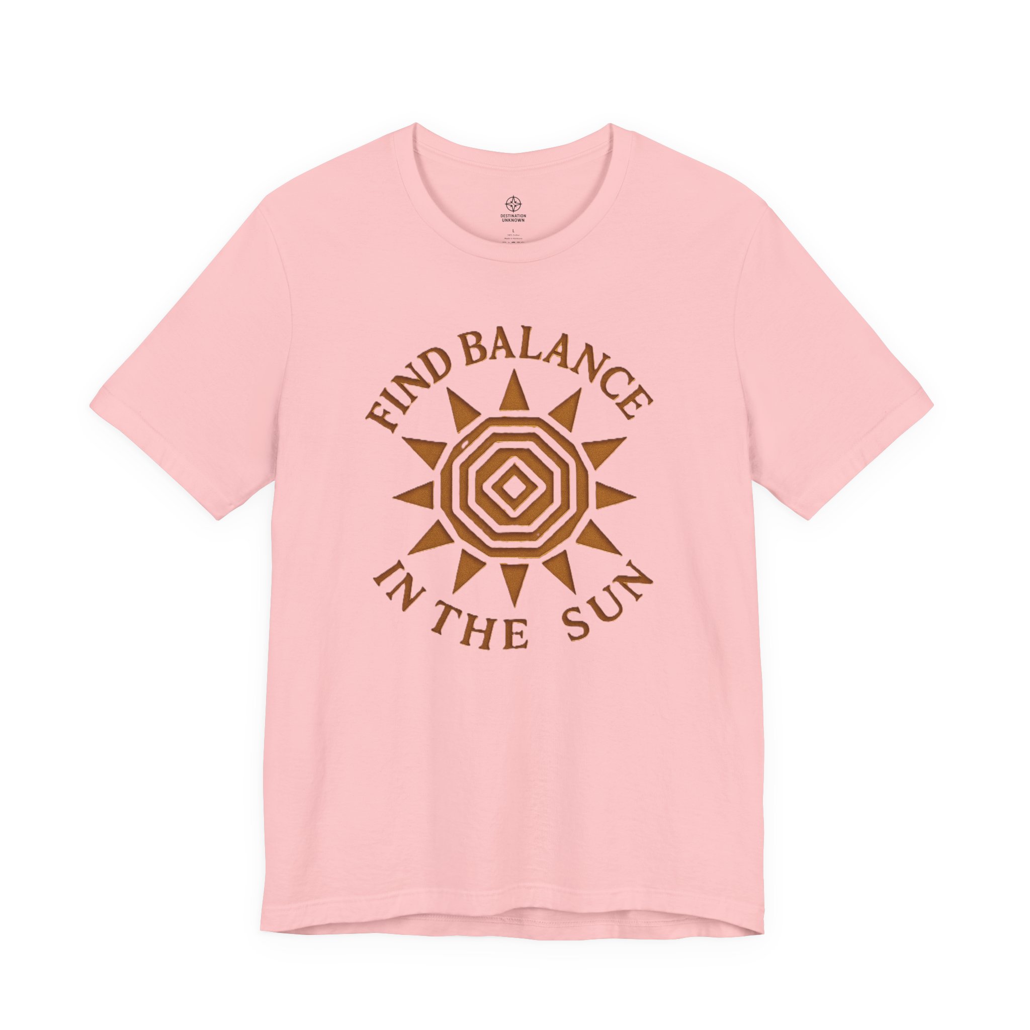 Adventure Inspired Tee - Find Balance In The Sun - Destination Unknown - Image 113