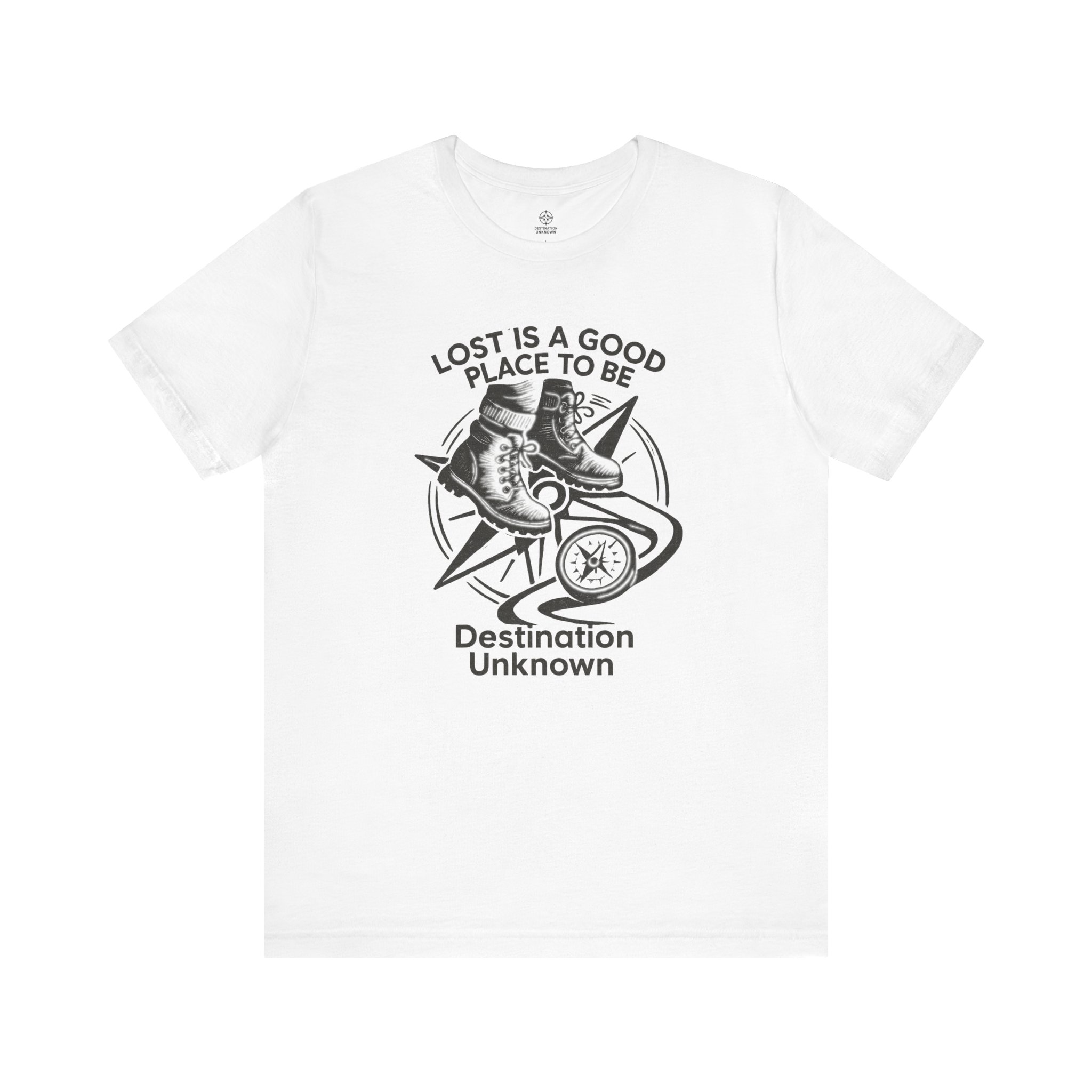 Adventure Inspired Tee - Lost Is a Good Place to Be - Destination Unknown - Image 8