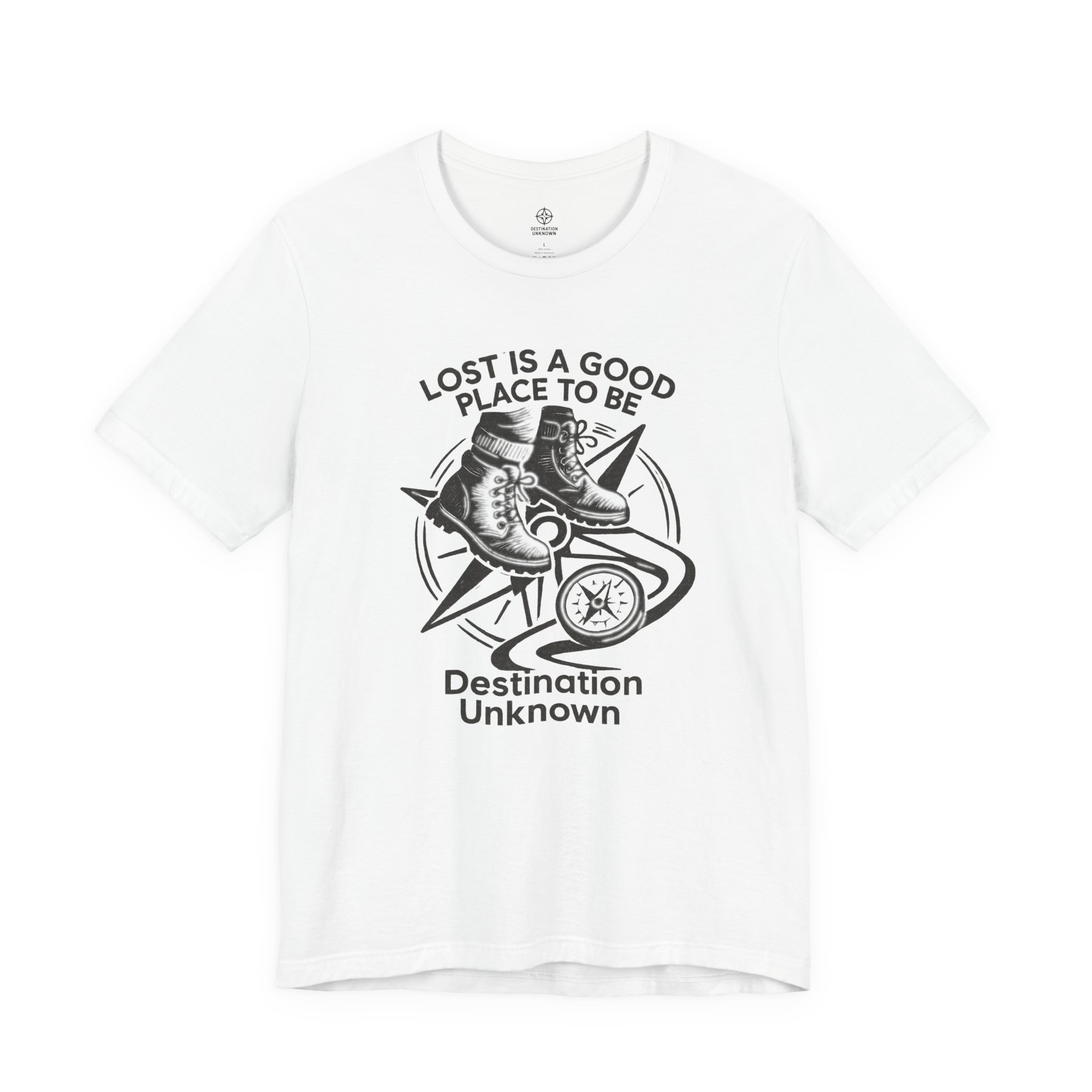 Adventure Inspired Tee - Lost Is a Good Place to Be - Destination Unknown - Image 10