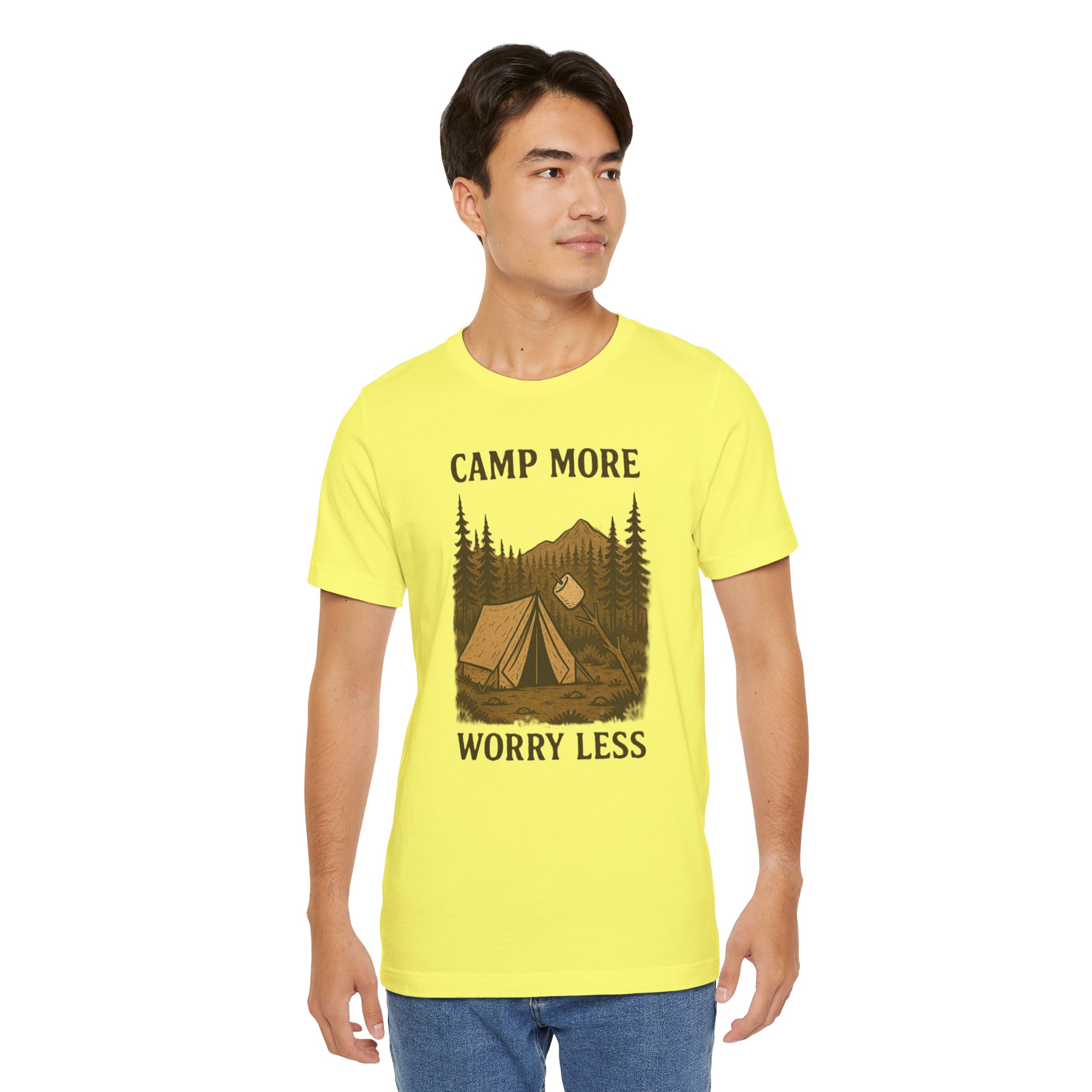 Adventure Inspired Tee - Camp More Worry Less - Destination Unknown - Image 47