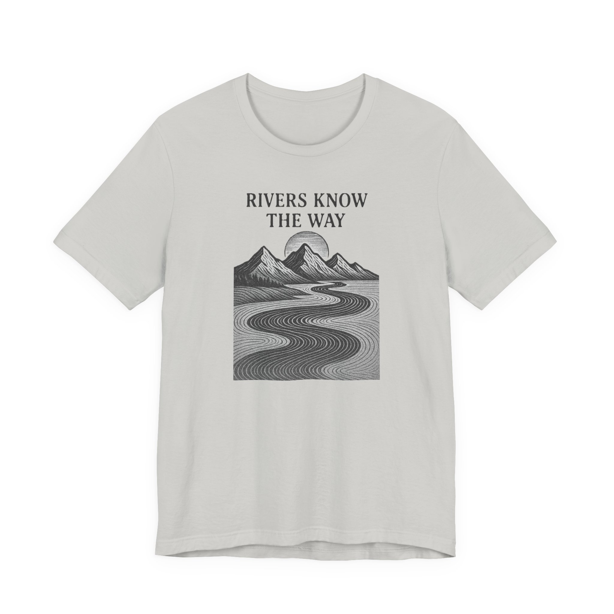 Adventure Inspired Tee - Rivers Know the Way - Destination Unknown - Image 27