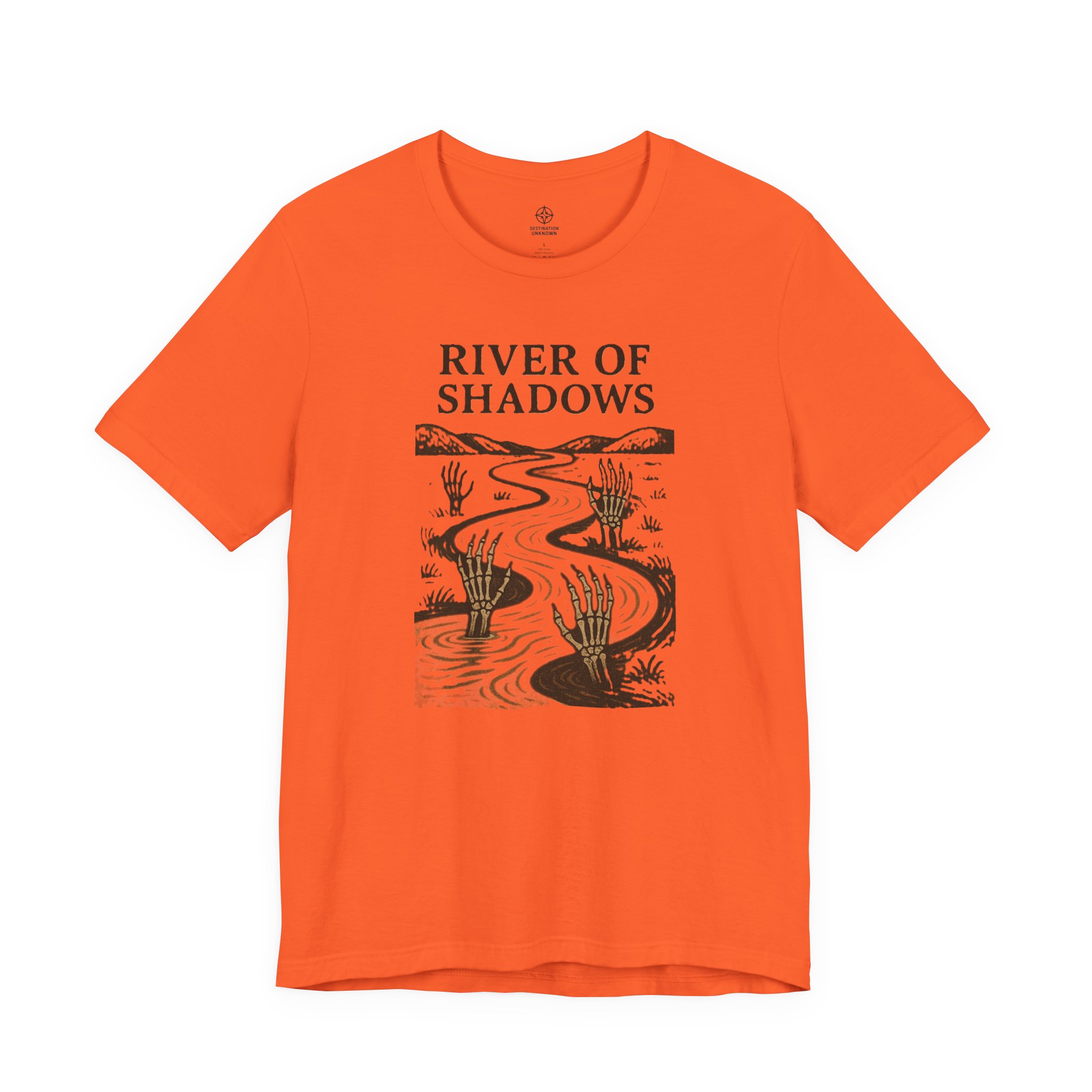Halloween Graphic Tee Adventure - River of Shadows - Destination Unknown - Image 4