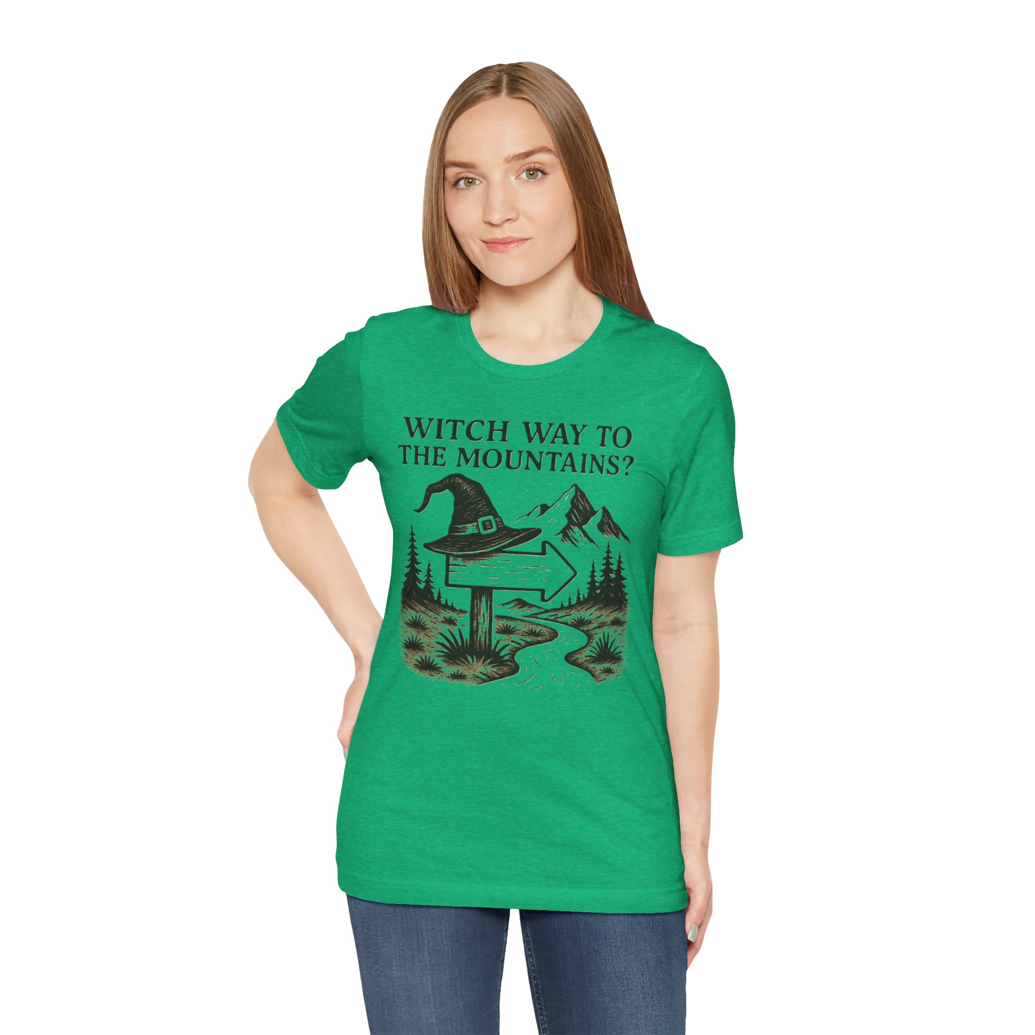 Halloween Graphic Tee Adventure - Witch Way to the Mountains - Destination Unknown - Image 33