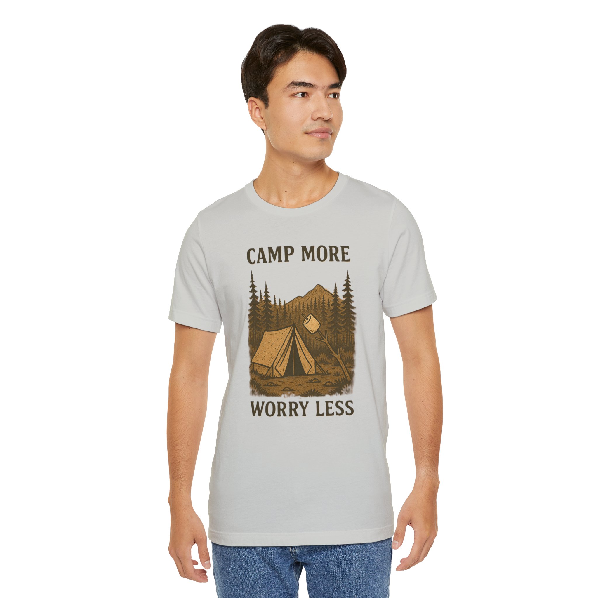 Adventure Inspired Tee - Camp More Worry Less - Destination Unknown - Image 7