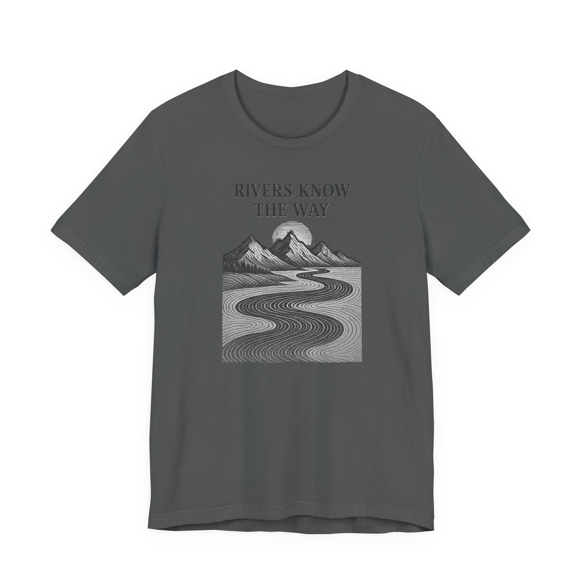 Adventure Inspired Tee - Rivers Know the Way - Destination Unknown - Image 75