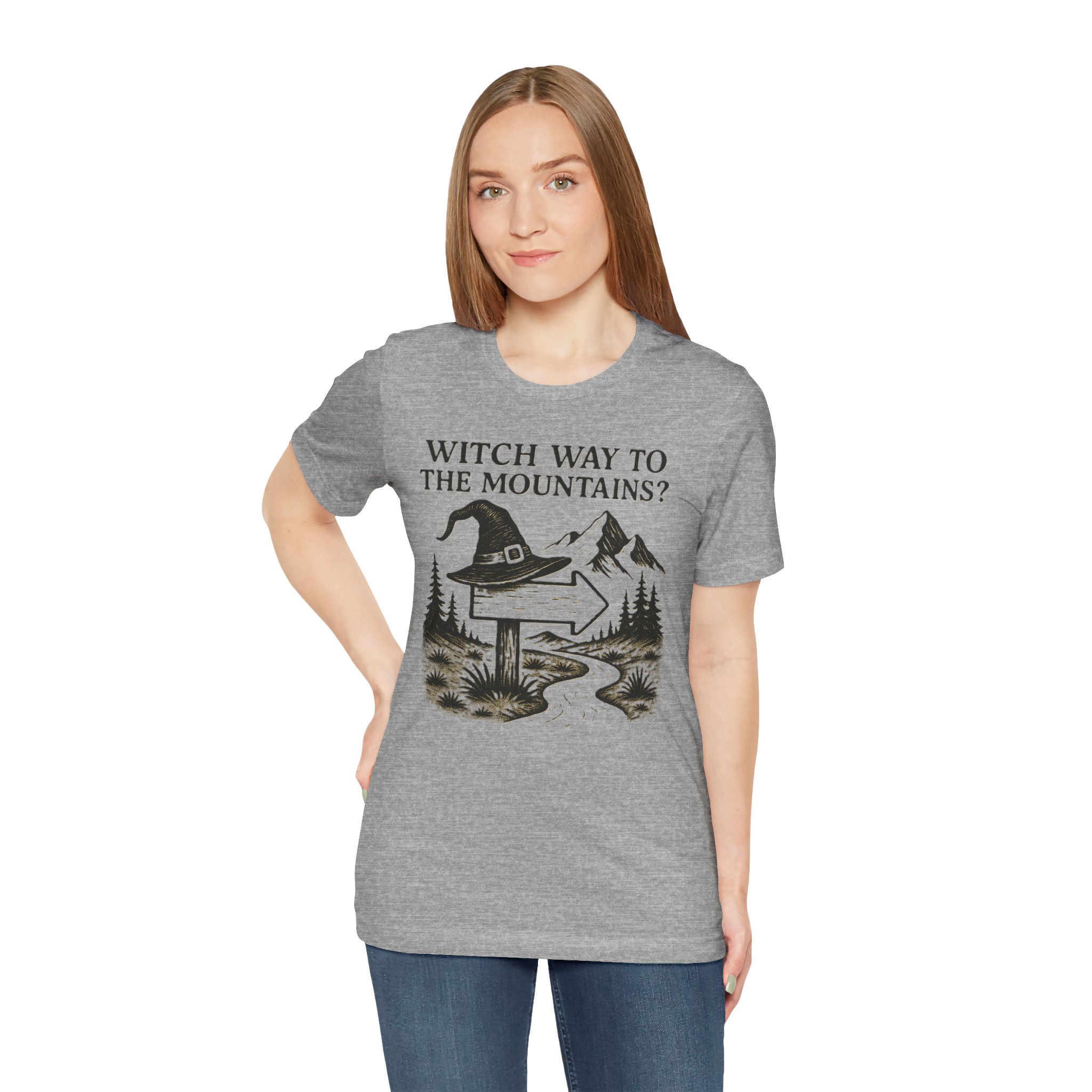 Halloween Graphic Tee Adventure - Witch Way to the Mountains - Destination Unknown - Image 51