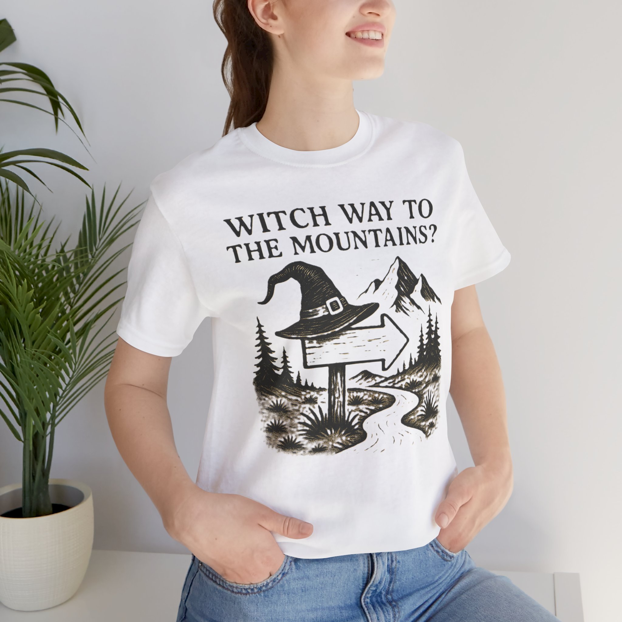 Halloween Graphic Tee Adventure - Witch Way to the Mountains - Destination Unknown - Image 17