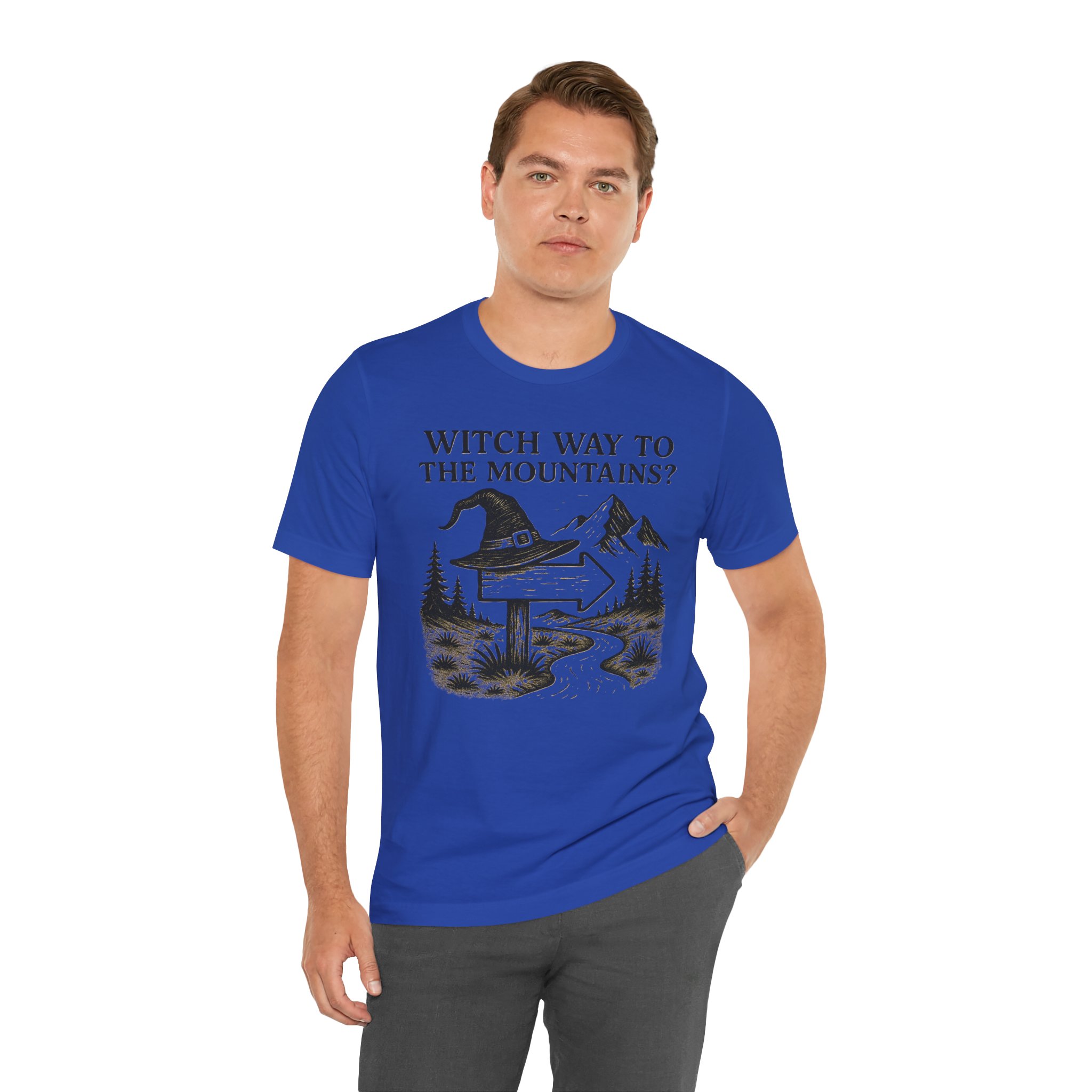Halloween Graphic Tee Adventure - Witch Way to the Mountains - Destination Unknown - Image 61