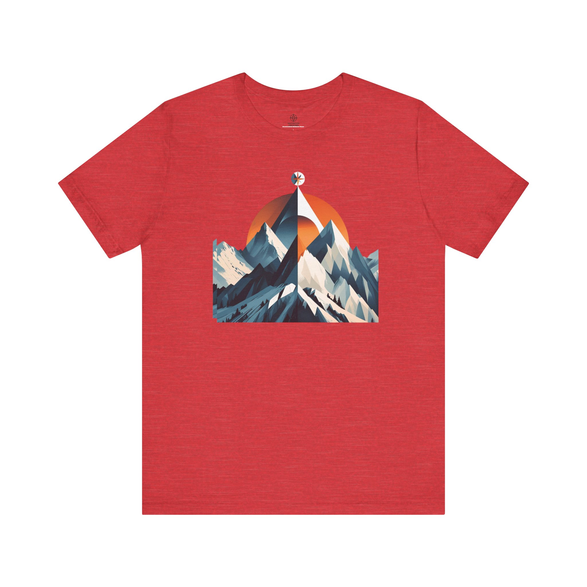 Mountain Compass Graphic Tee - Destination Unknown Tee - Image 89